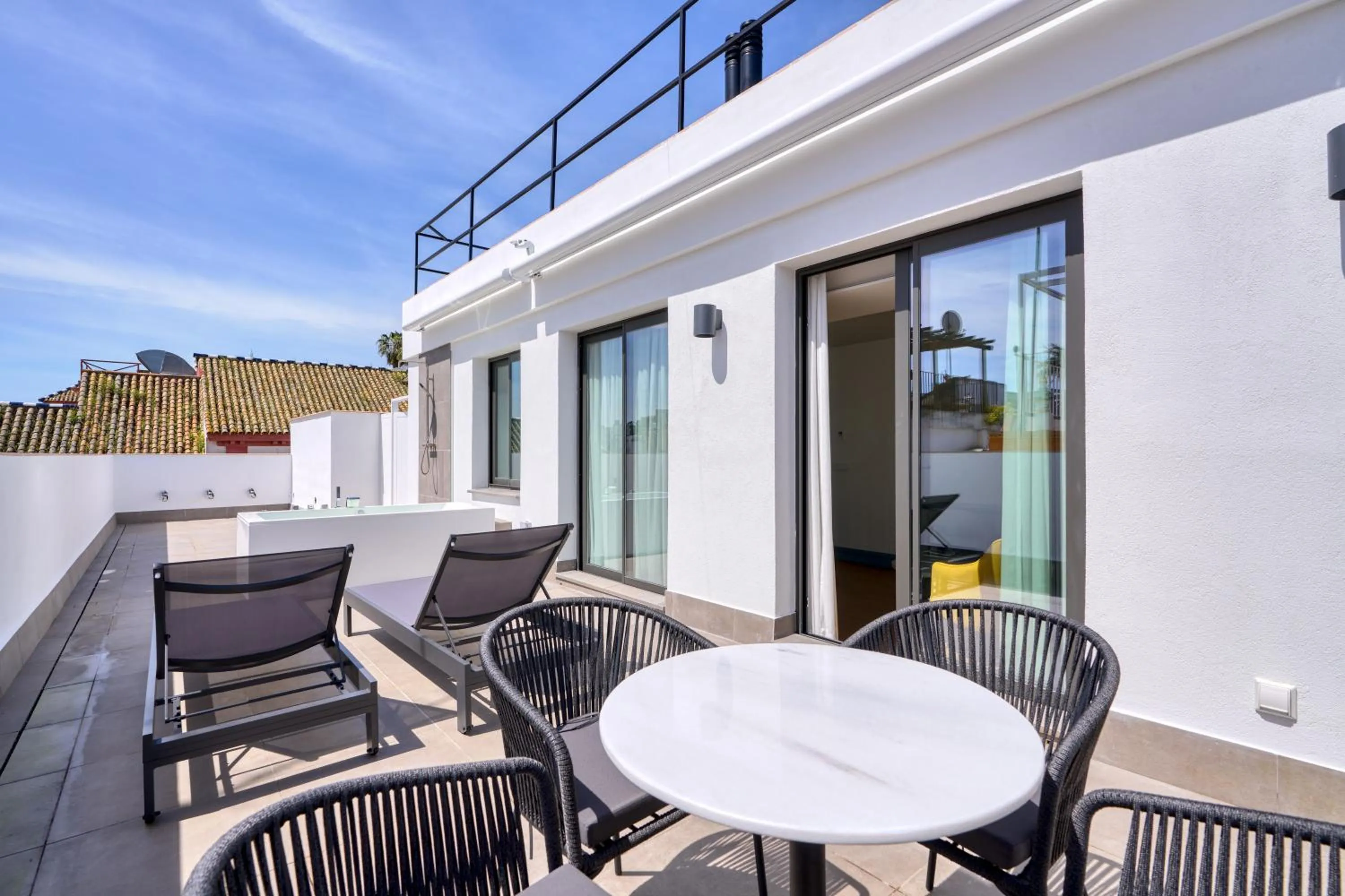Balcony/Terrace in Hotel Murillo Reinoso