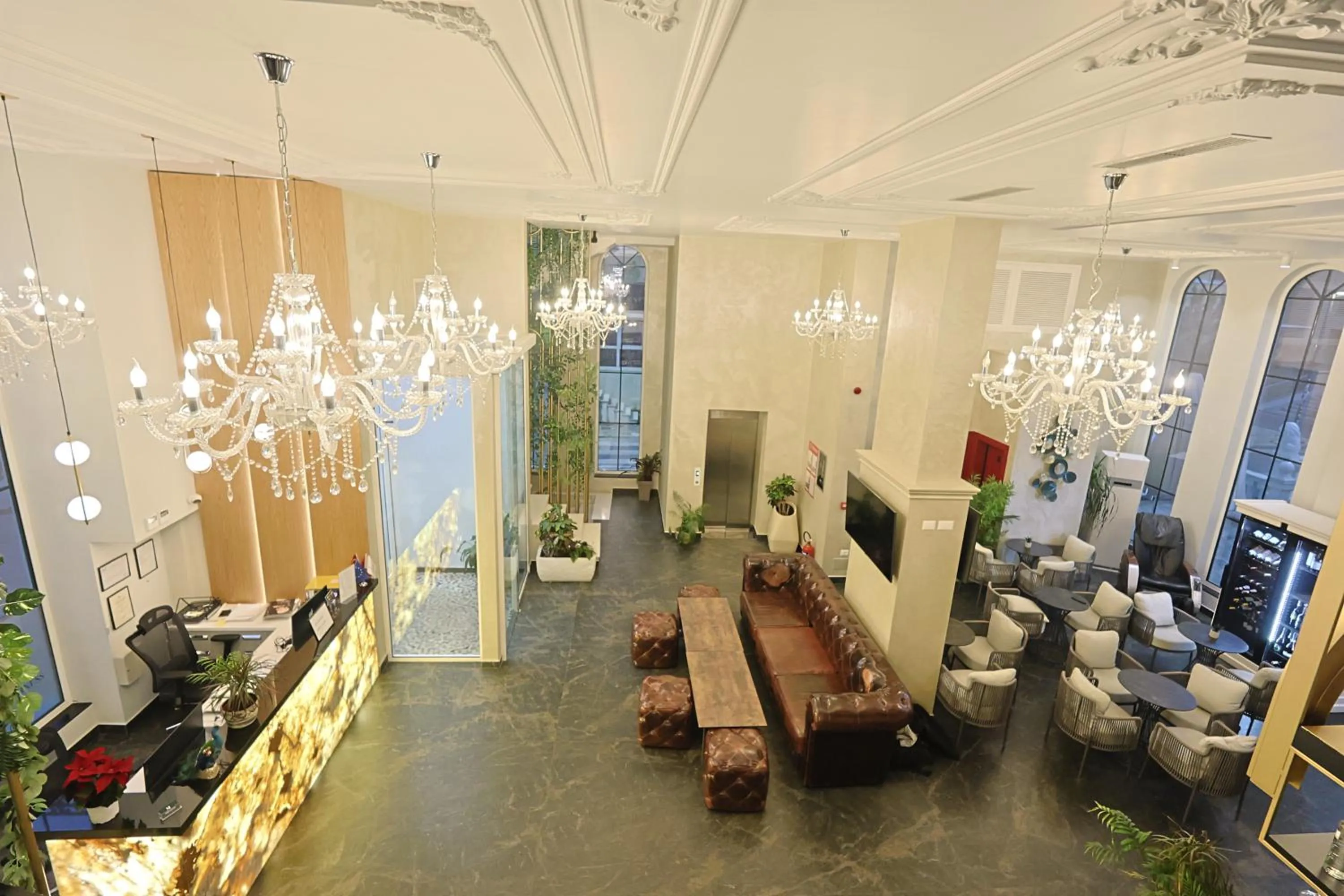 Lobby or reception in Martiness Hotel Durres