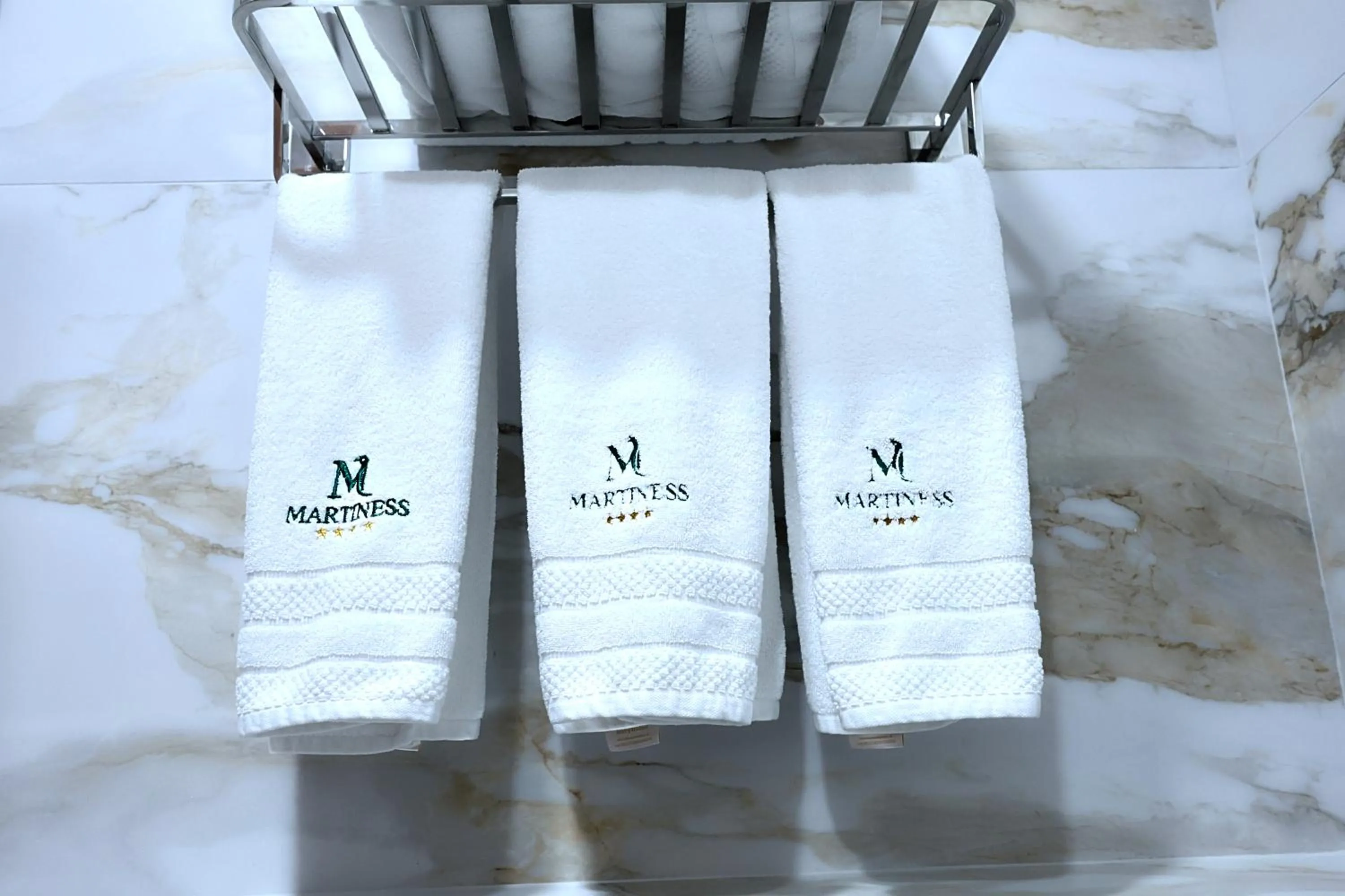 towels in Martiness Hotel Durres