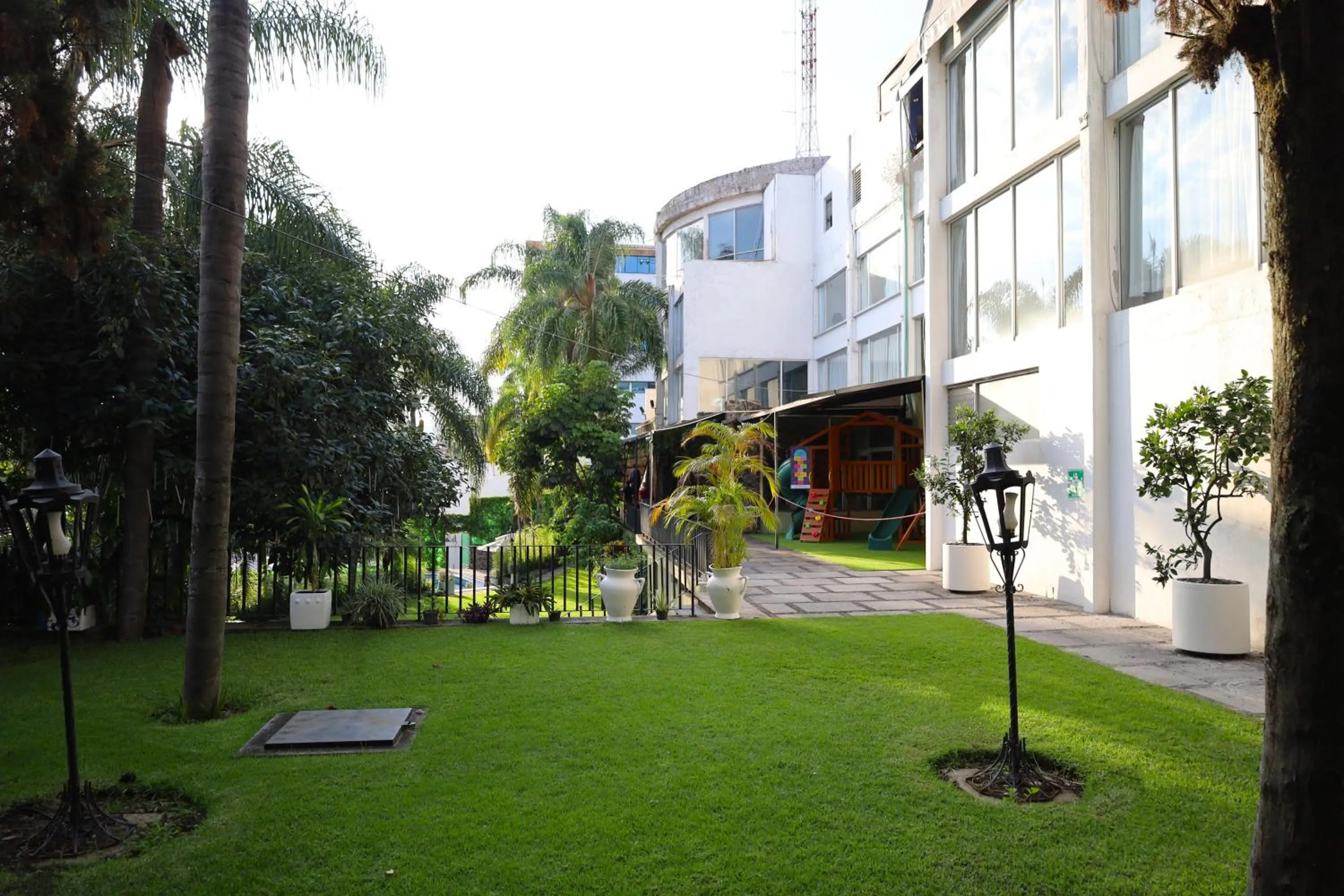Garden view in Hotel Grand Vista Cuernavaca