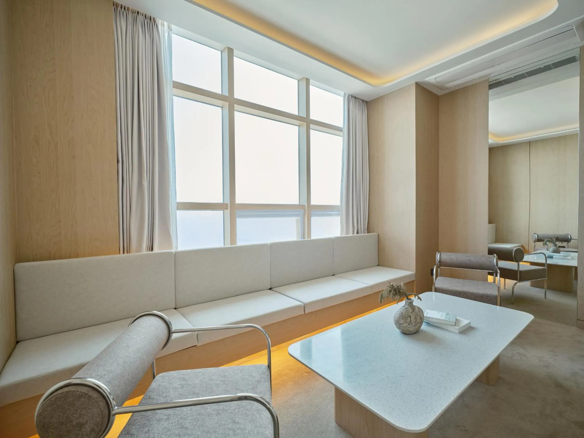 Living room in UH Suite The Haeundae