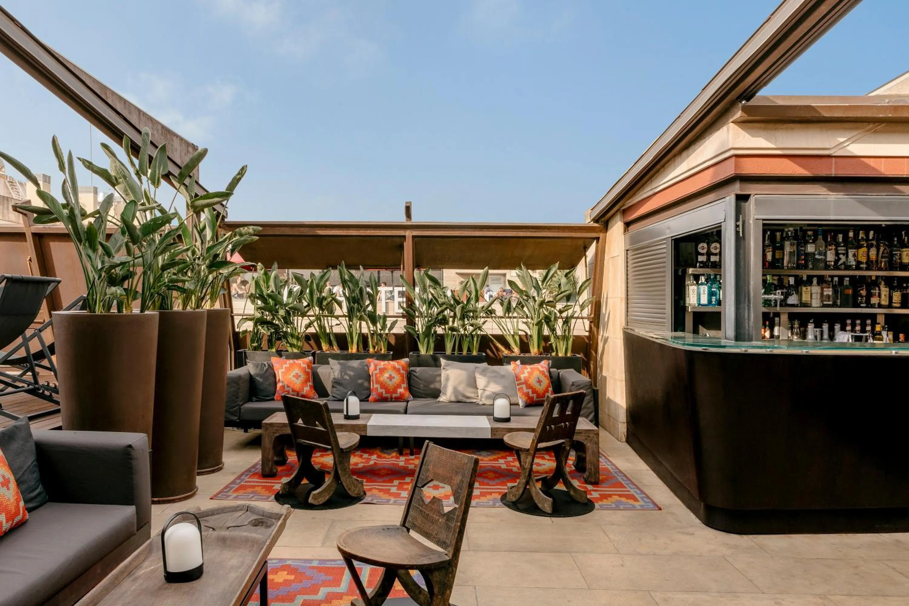 Balcony/Terrace in Hotel Granados 83, a member of Preferred Hotels & Resorts