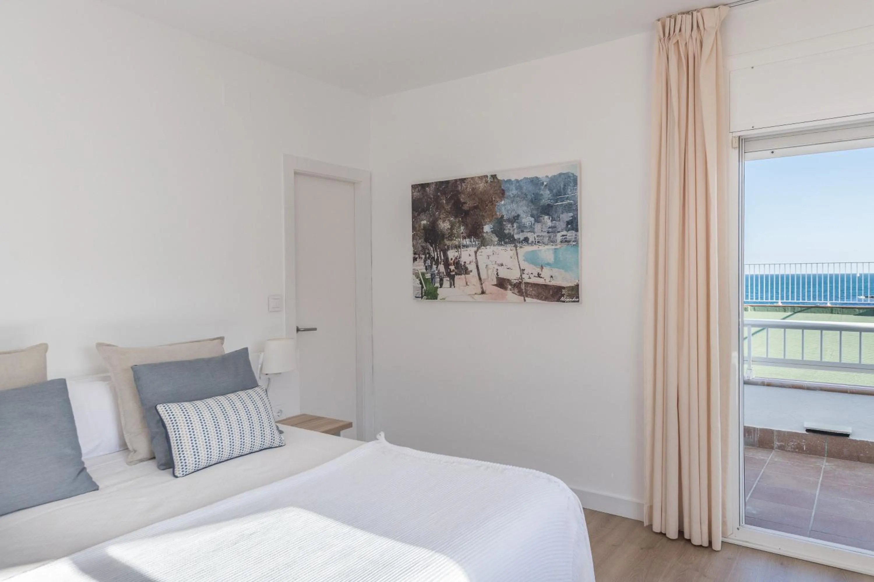 Bed in Hotel Terramar