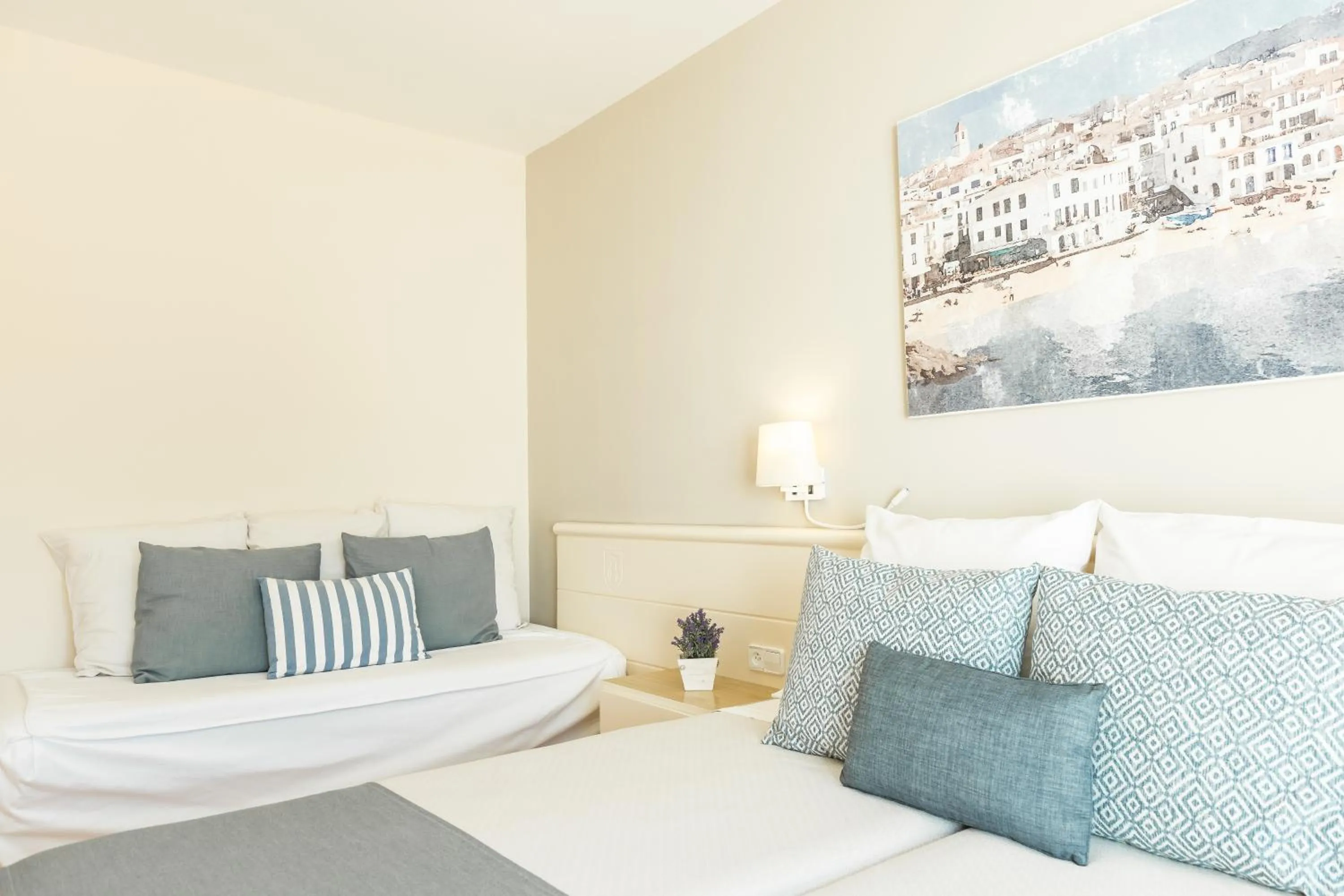Bed in Hotel Terramar