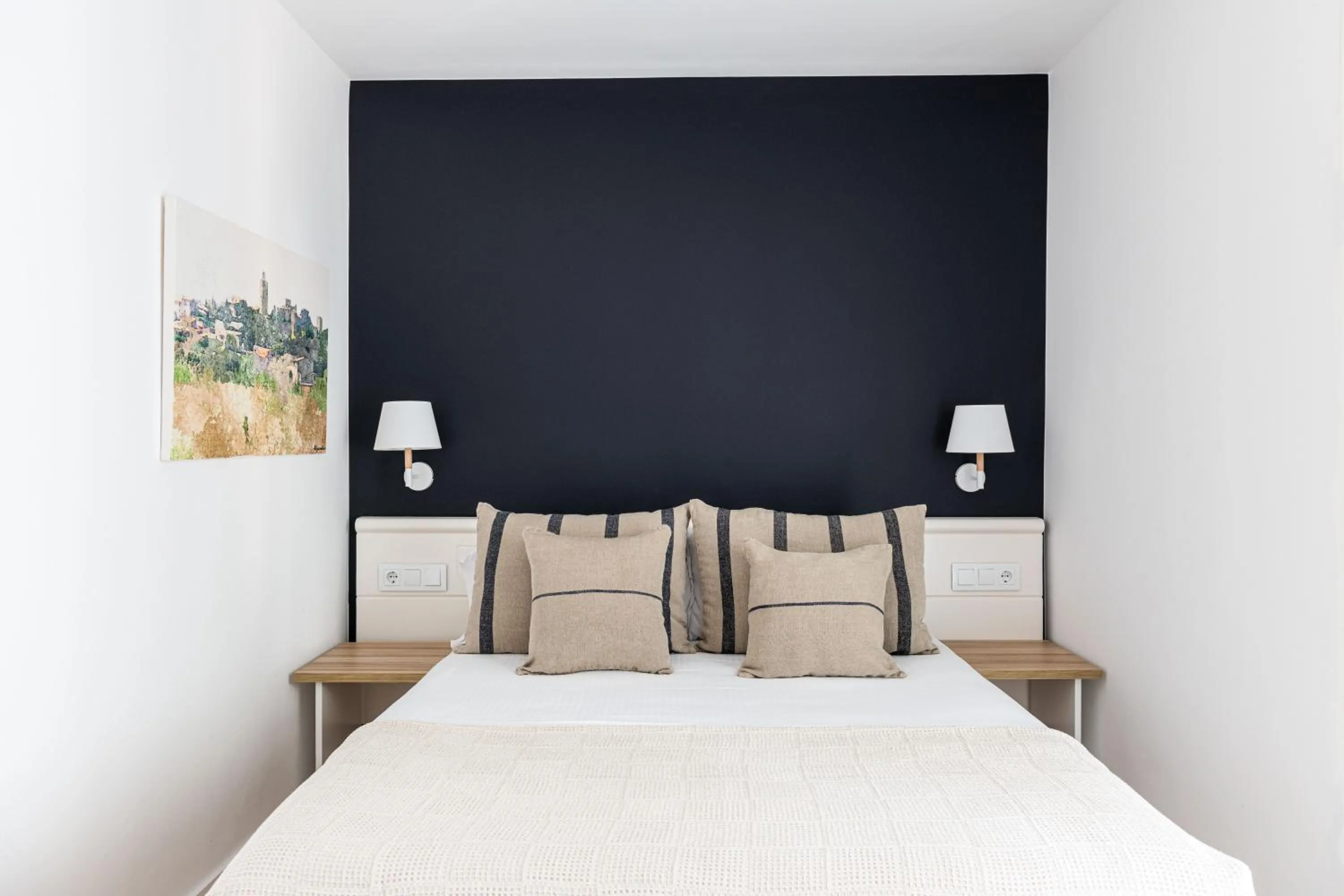 Bed in Hotel Terramar