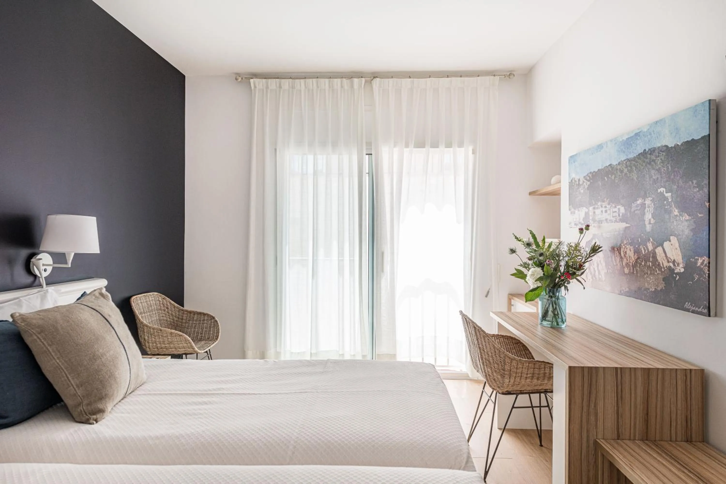 Bed in Hotel Terramar