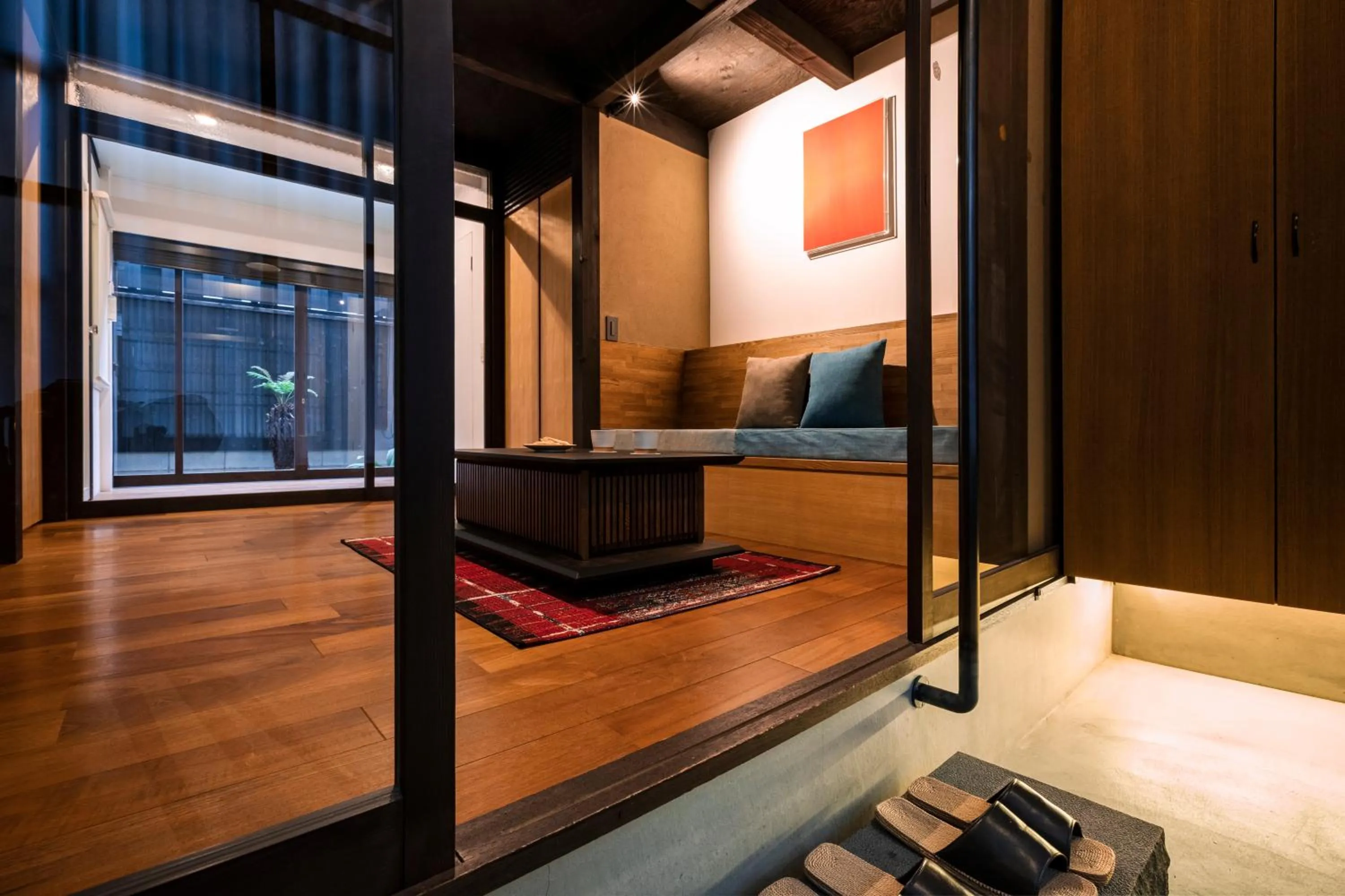 Living room, Bed in Rinn Shiki Juraku