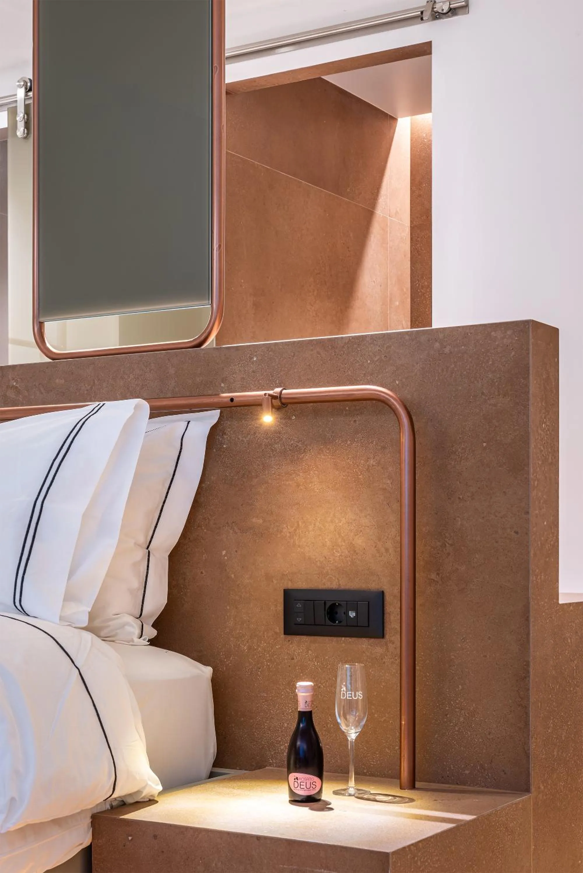 Bed in Amario Suites Hotel