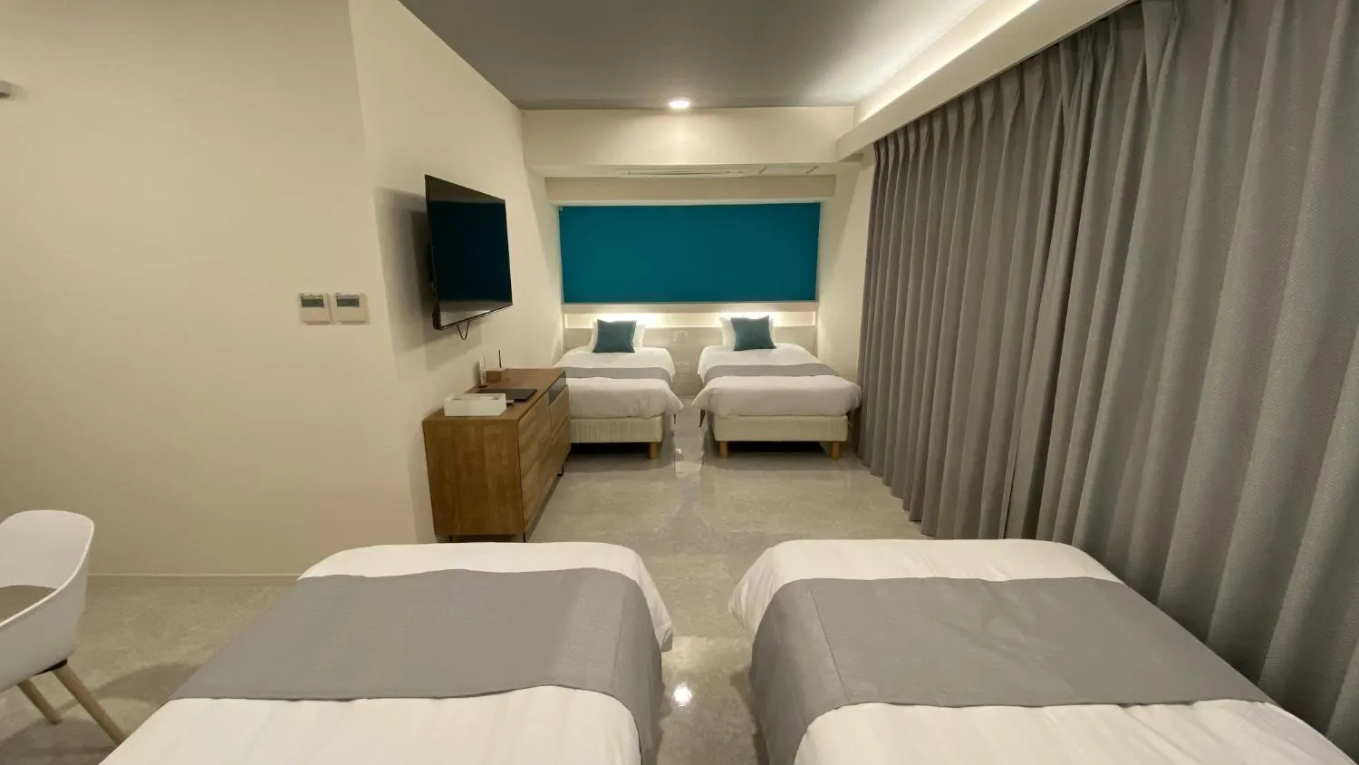 Bed in Tabinoteitaku Okinawa Naha 2nd