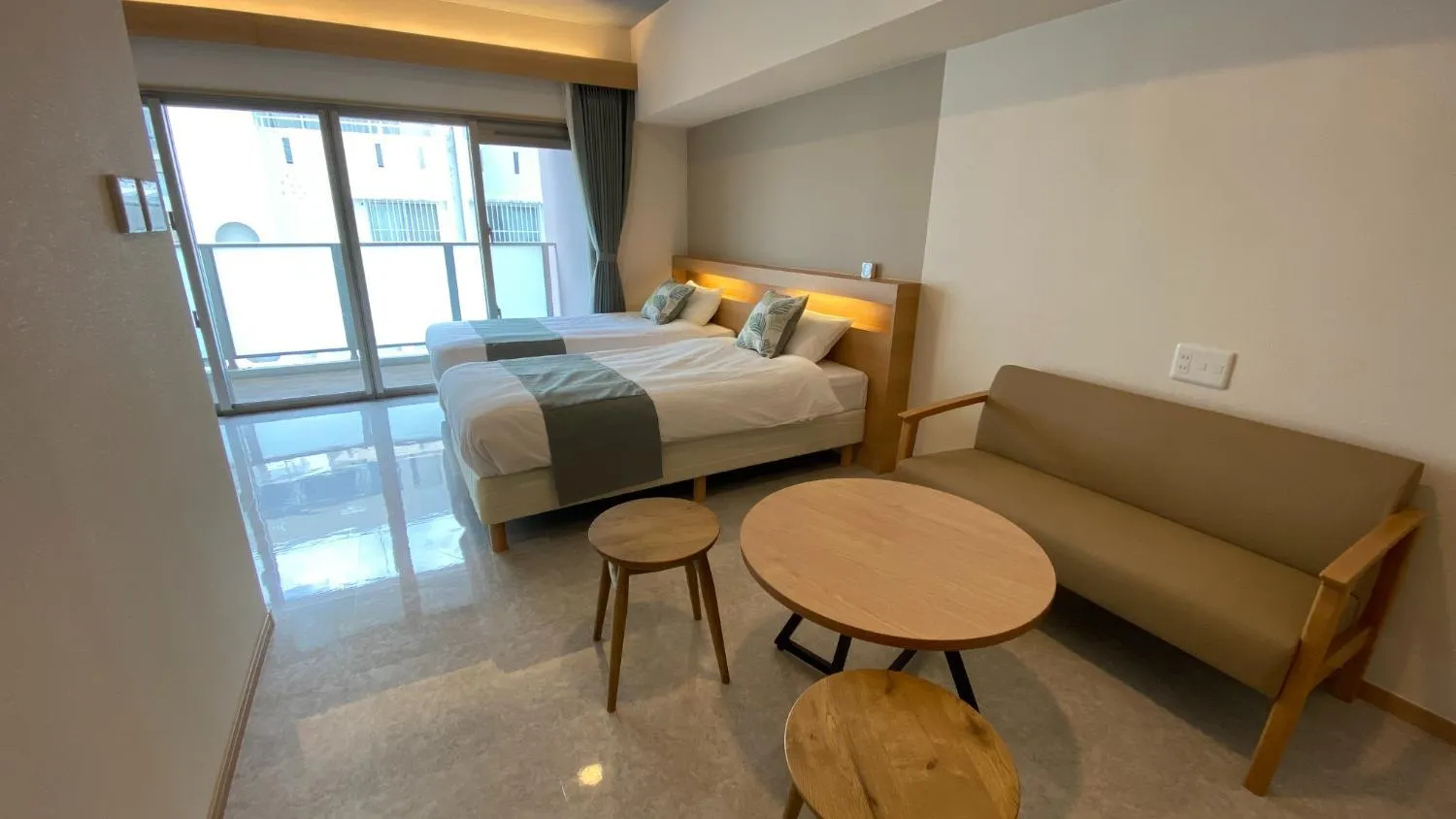 Bed in Tabinoteitaku Okinawa Naha 2nd