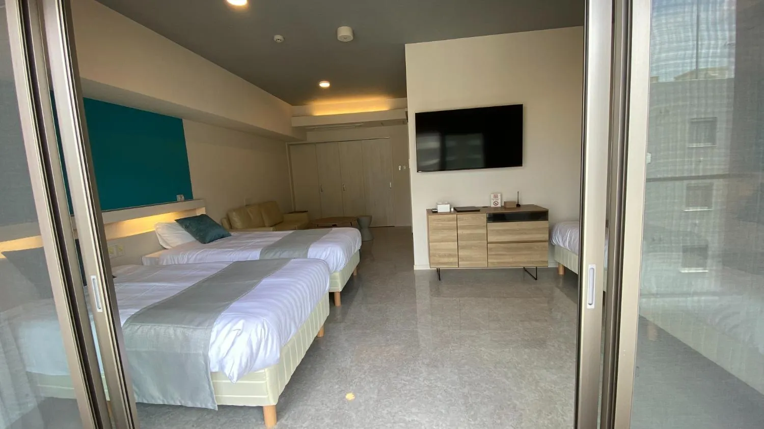 Bed in Tabinoteitaku Okinawa Naha 2nd