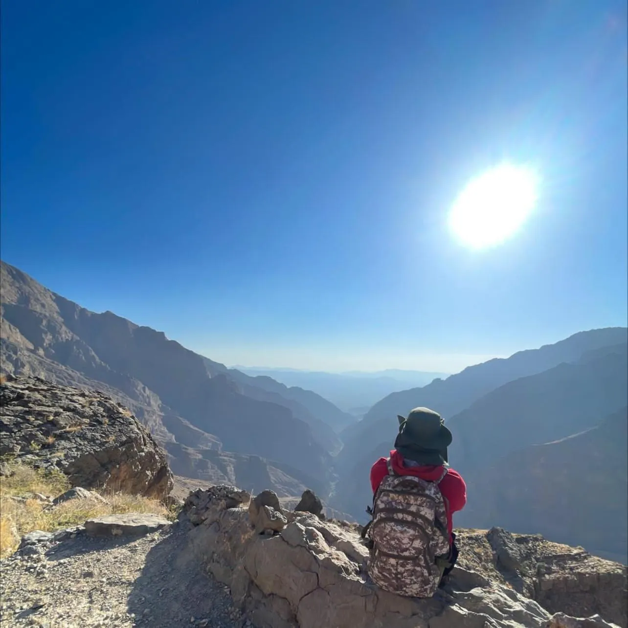 Hiking in Cloudy Cloud Farm Resort