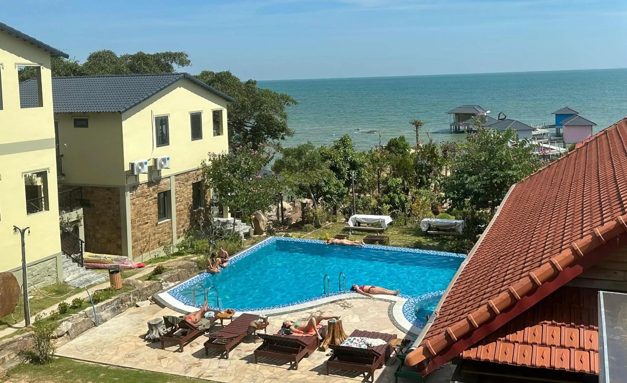 Swimming pool in Voyage Phu Quoc Beach Resort