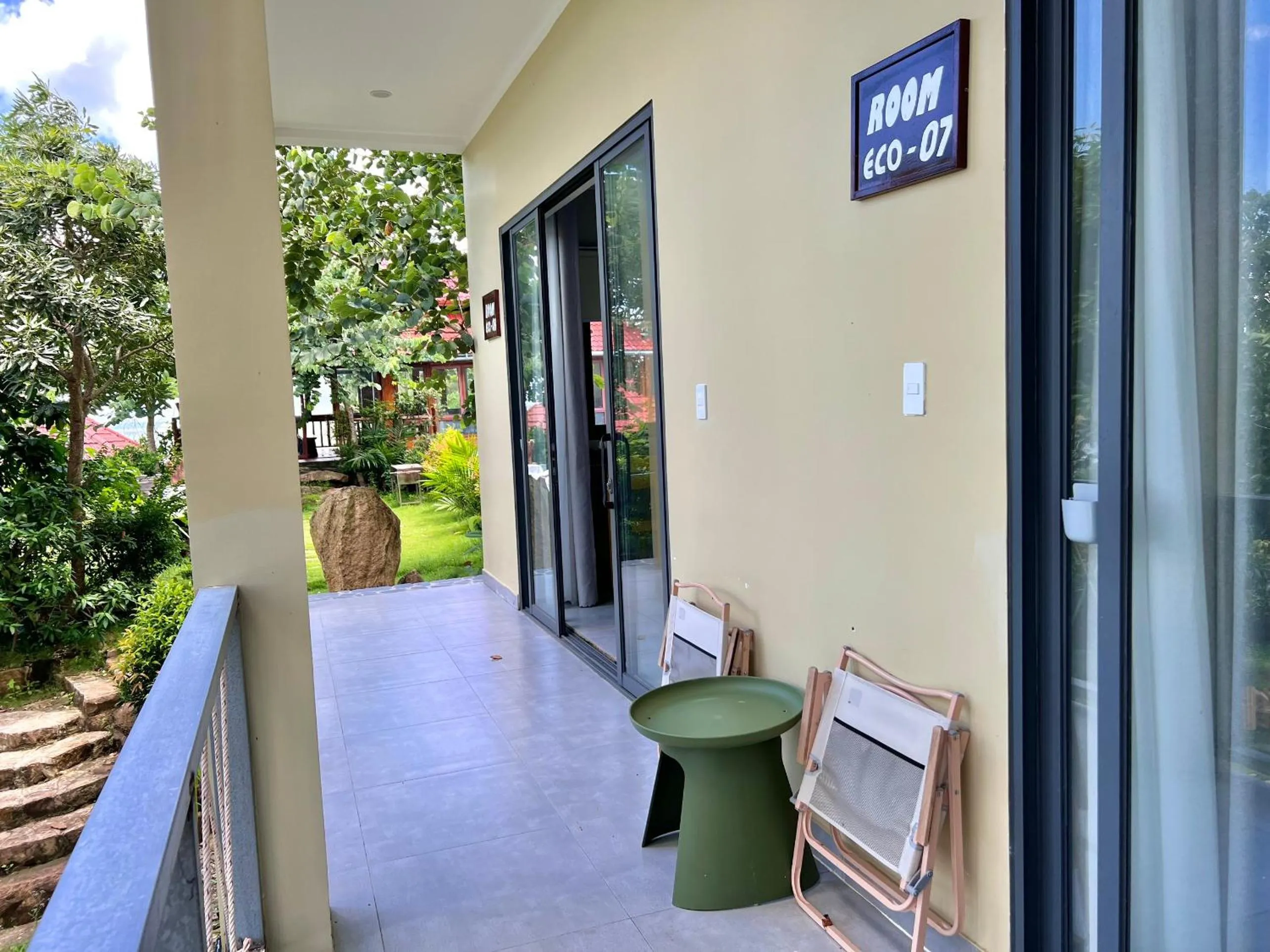 Patio in Voyage Phu Quoc Beach Resort