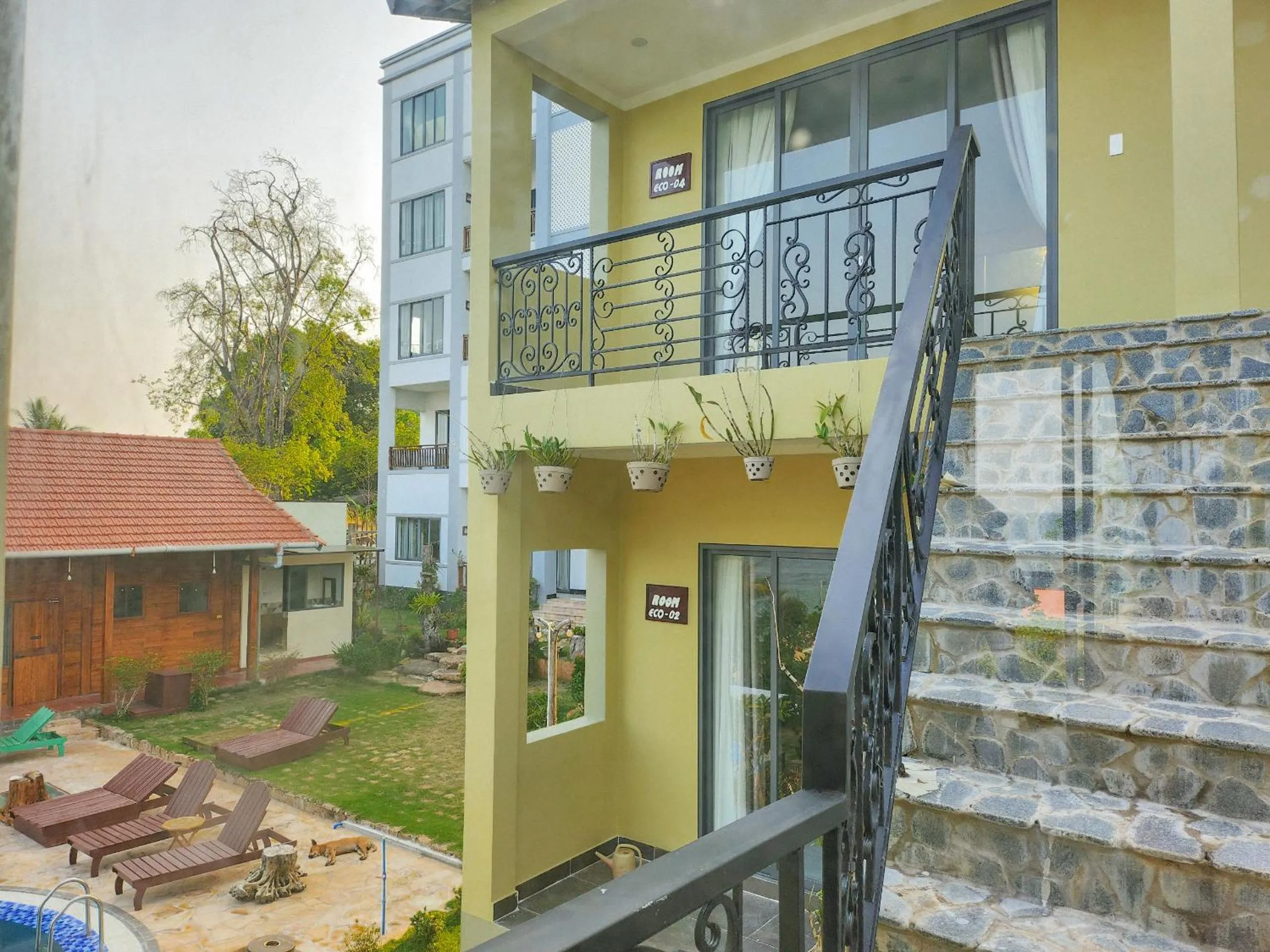 Property building in Voyage Phu Quoc Beach Resort