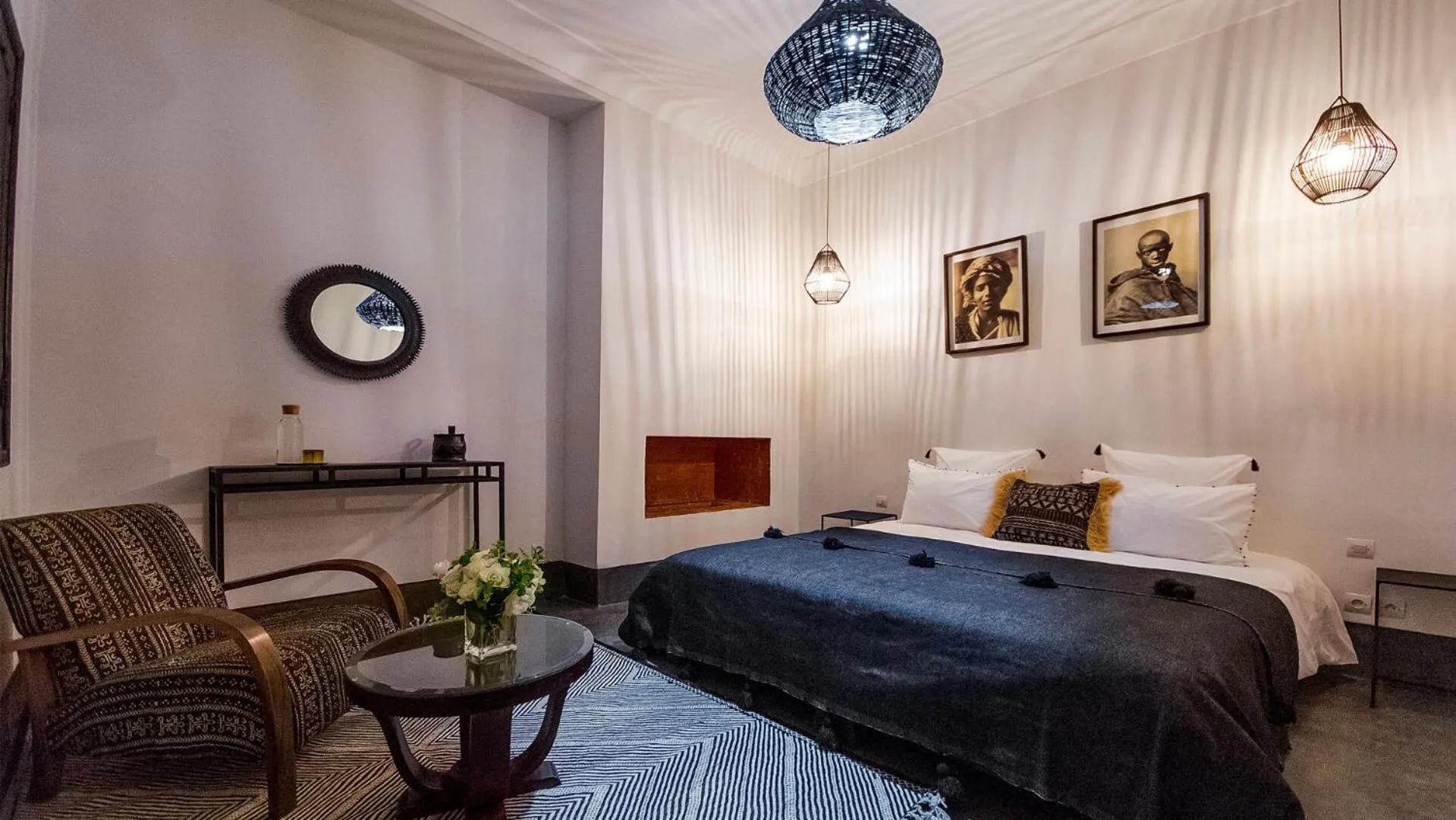 Bedroom, Bed in RIAD 48 & SPA