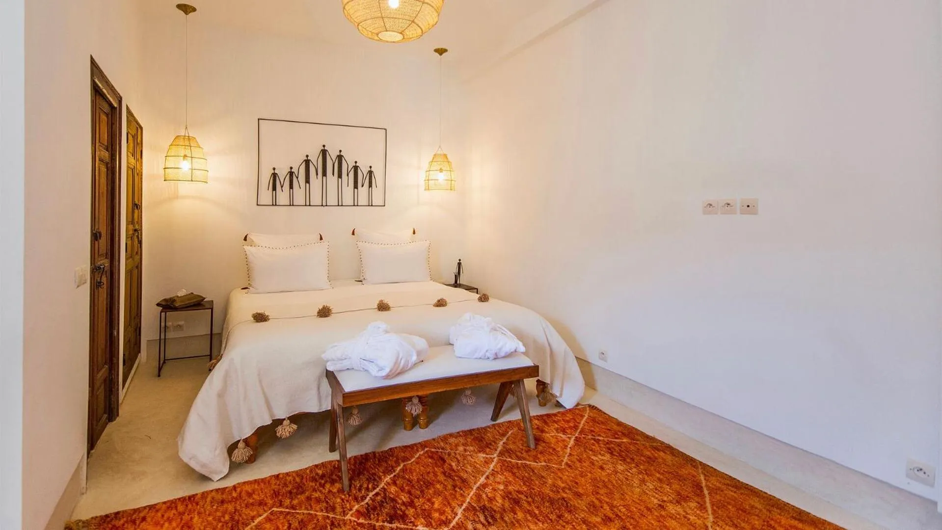 Bedroom, Bed in RIAD 48 & SPA