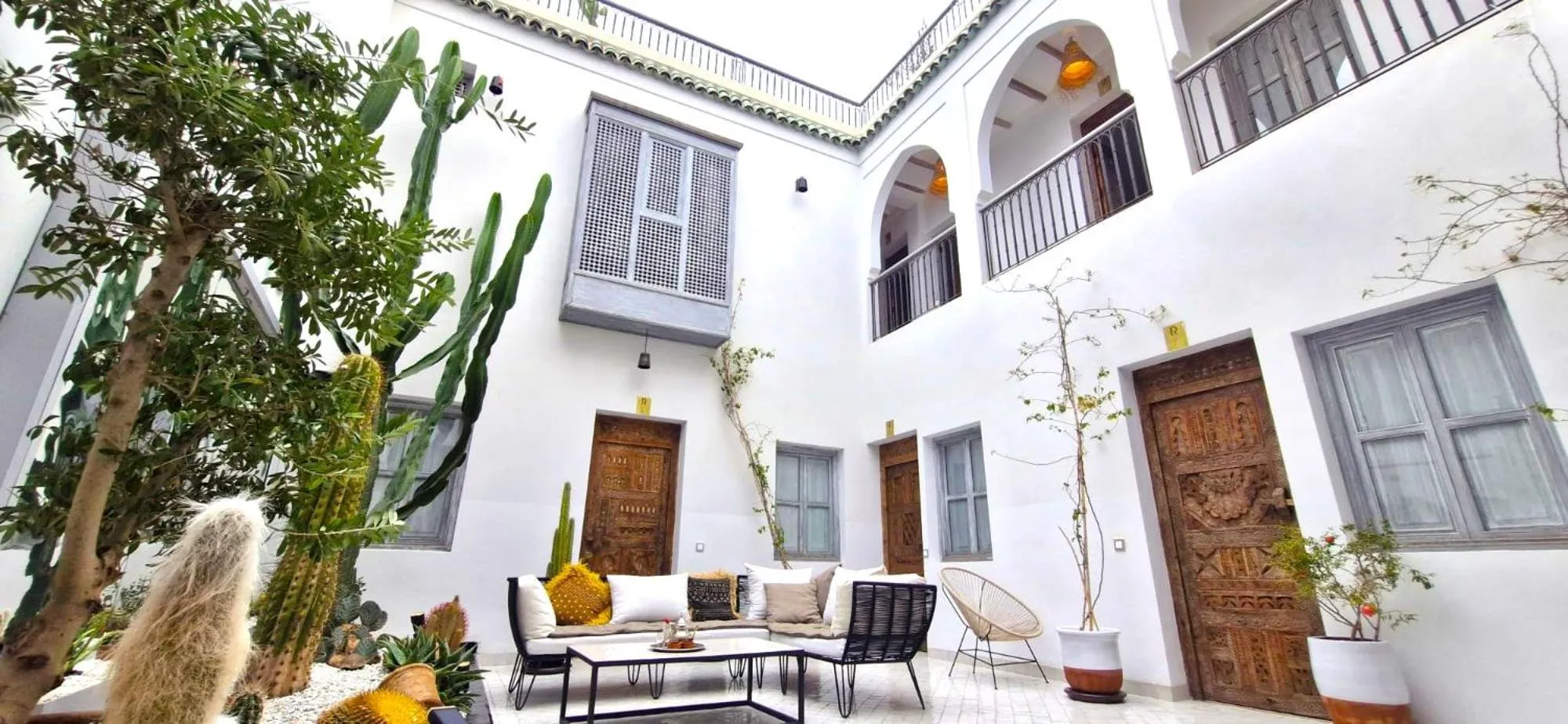 Patio in RIAD 48 & SPA