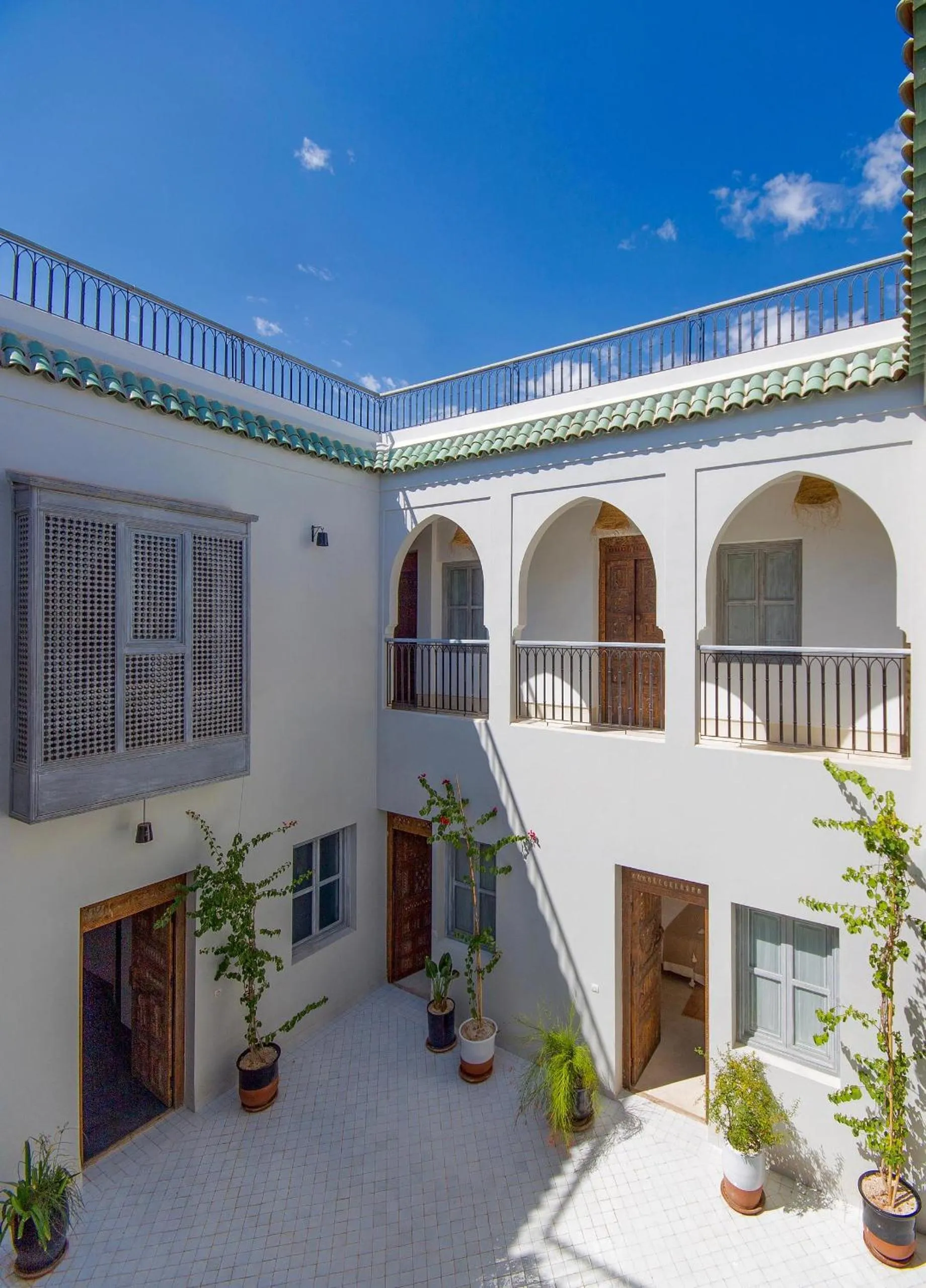 Patio in RIAD 48 & SPA