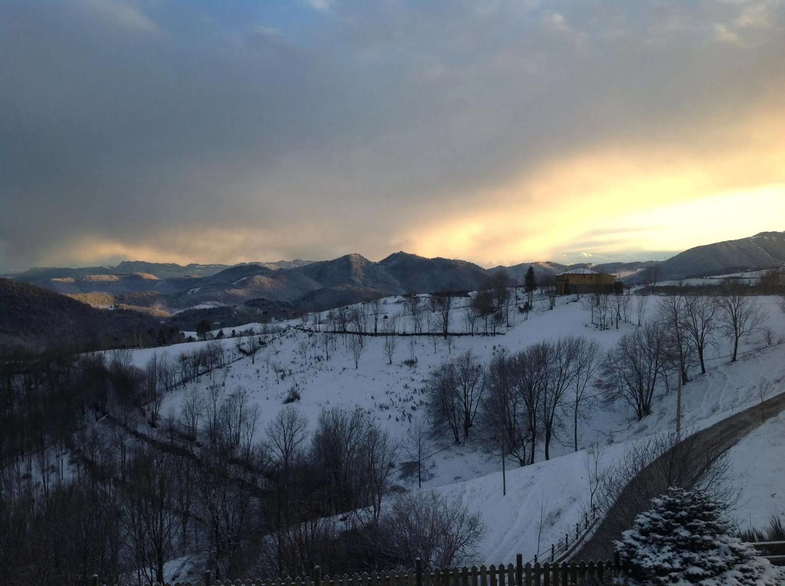 Mountain view in Hotel Calitxo