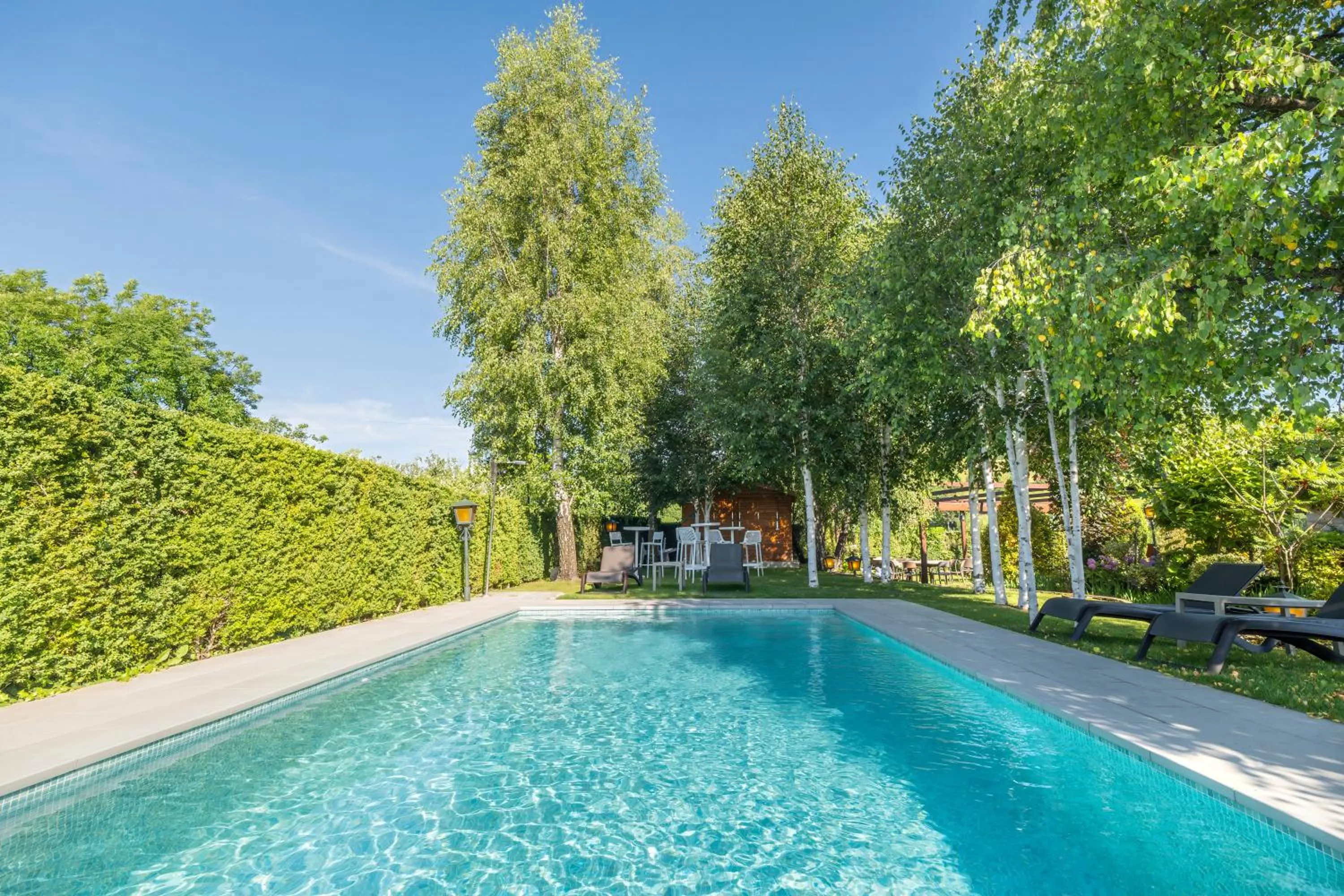 Swimming pool in Hotel Calitxo