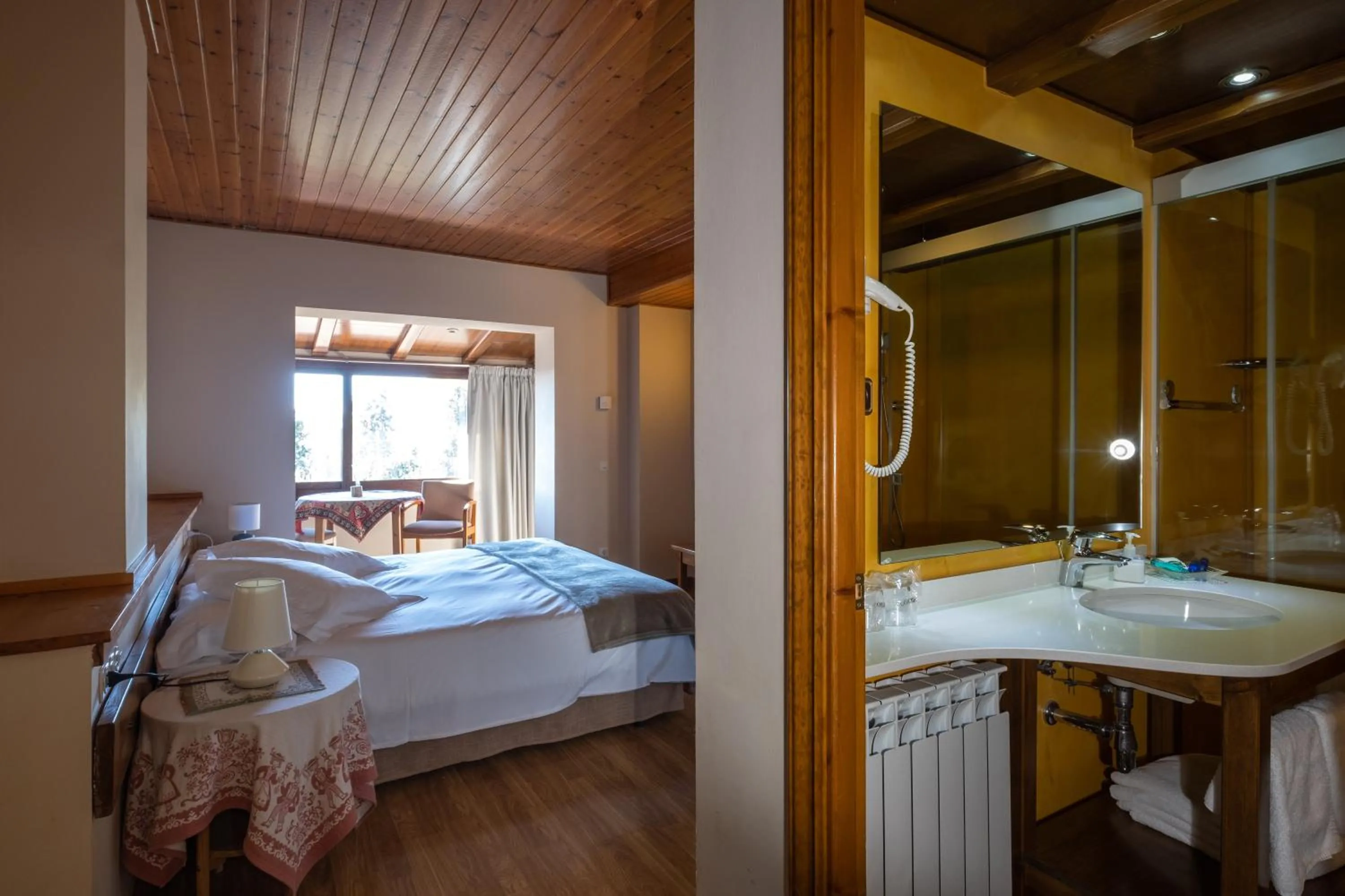 Bed in Hotel Calitxo