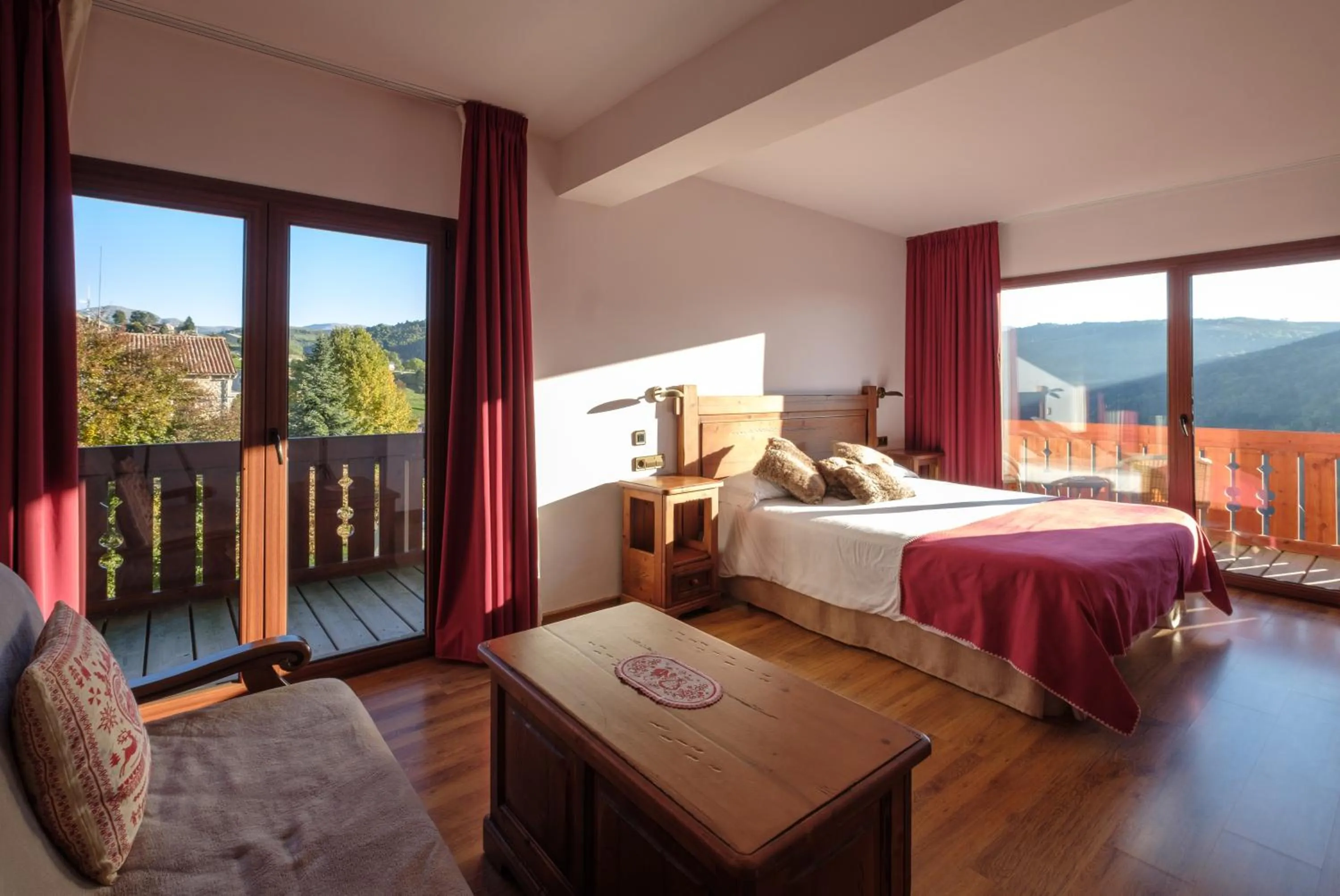 Bed in Hotel Calitxo