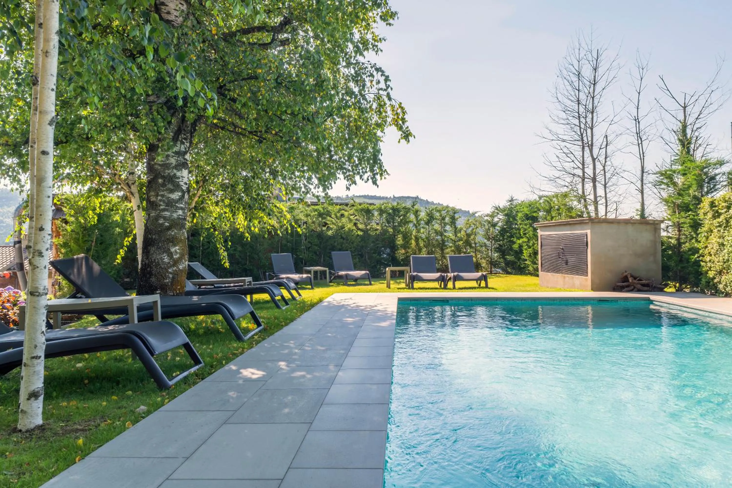 Swimming pool in Hotel Calitxo