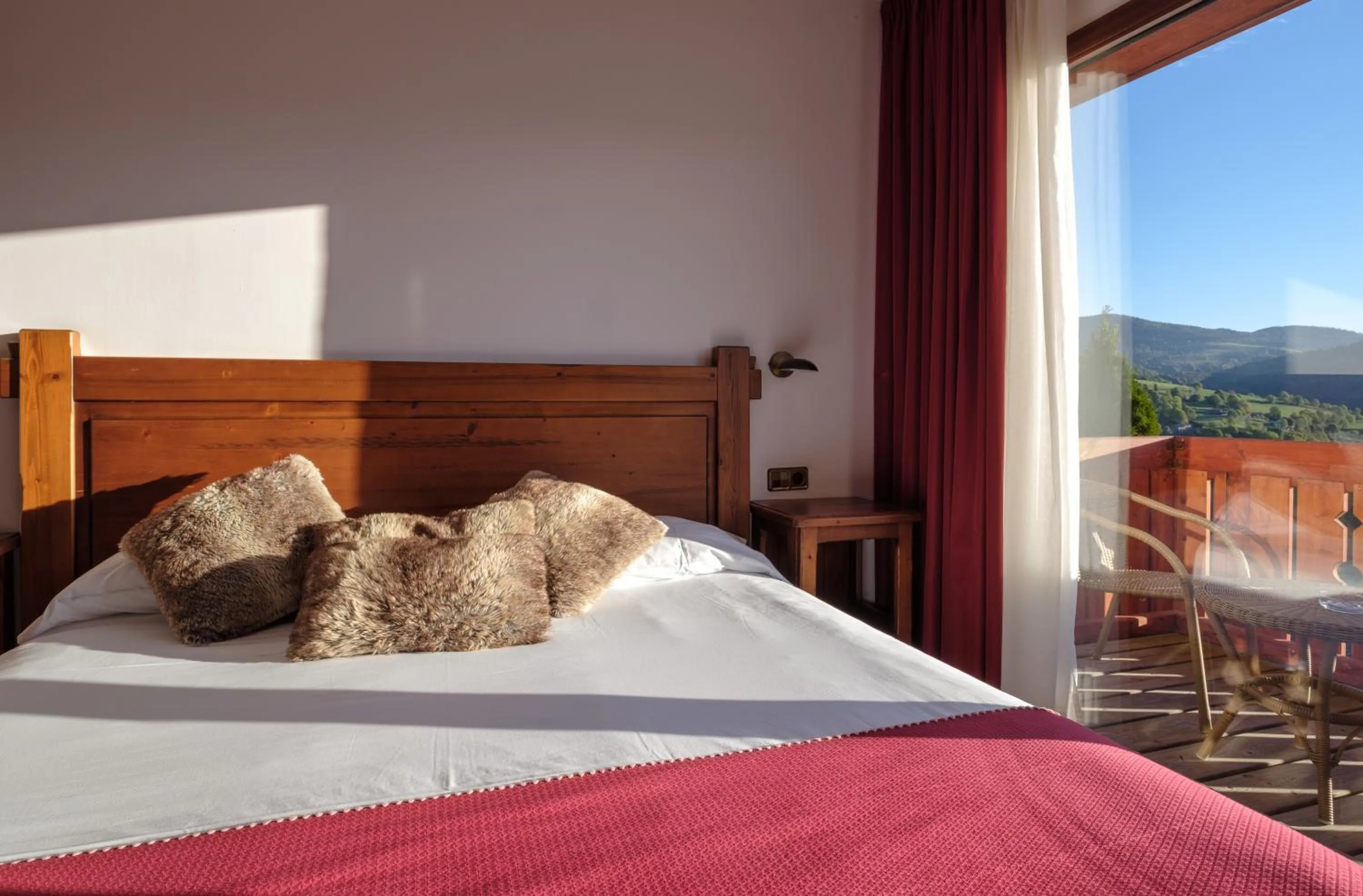 Bed in Hotel Calitxo