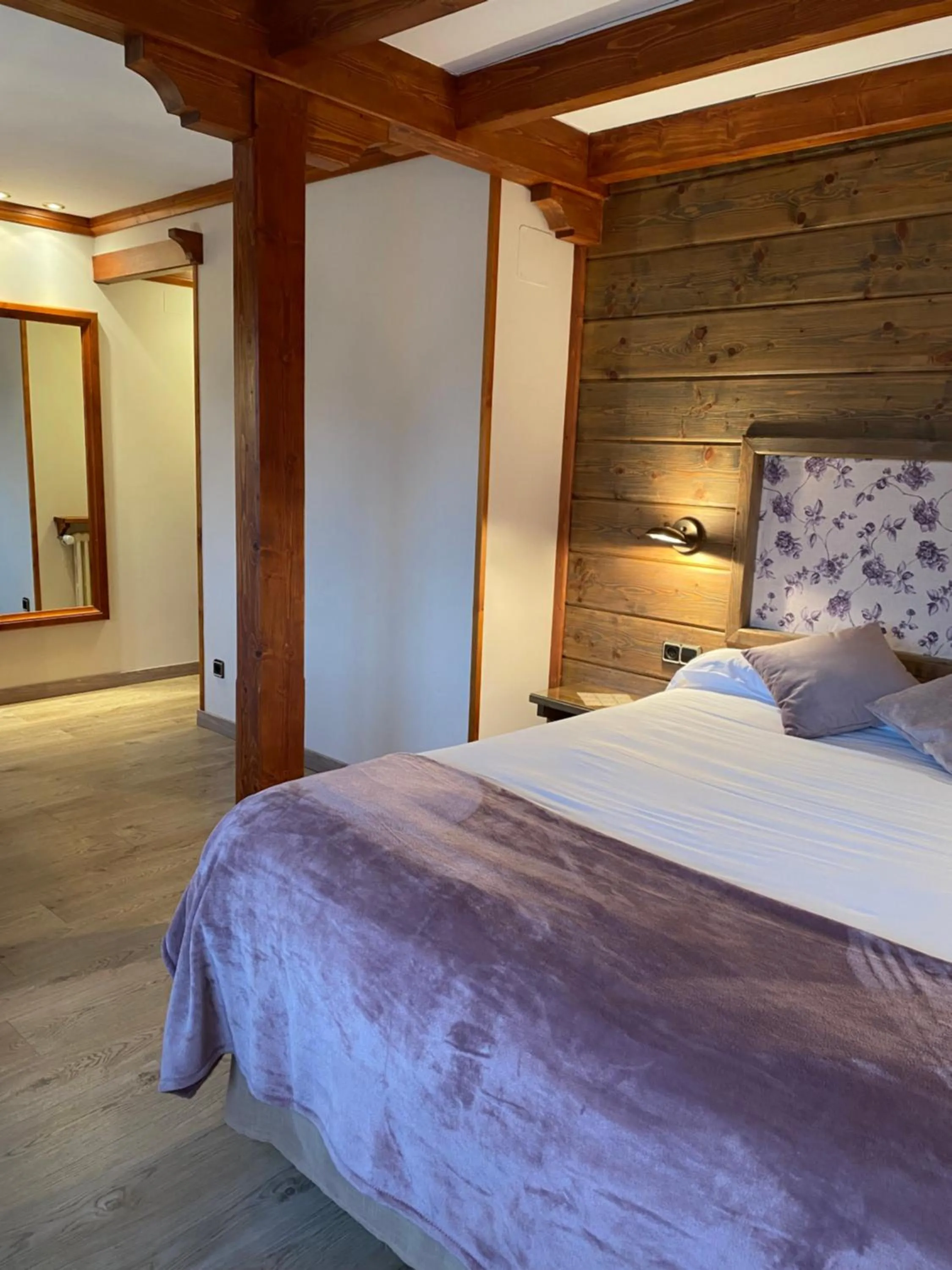 Bed in Hotel Calitxo