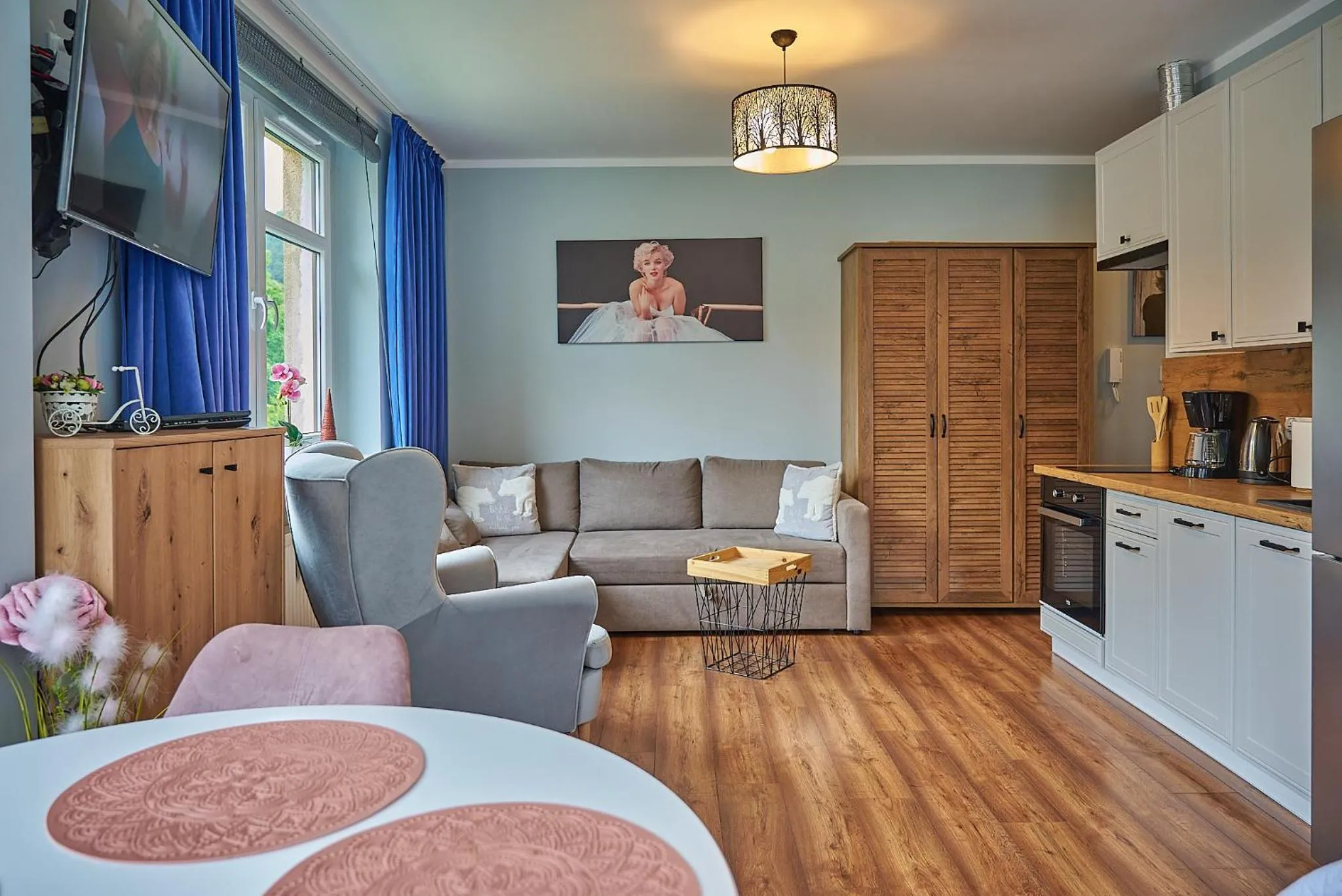 Kitchen or kitchenette in Apartament Świerkowy