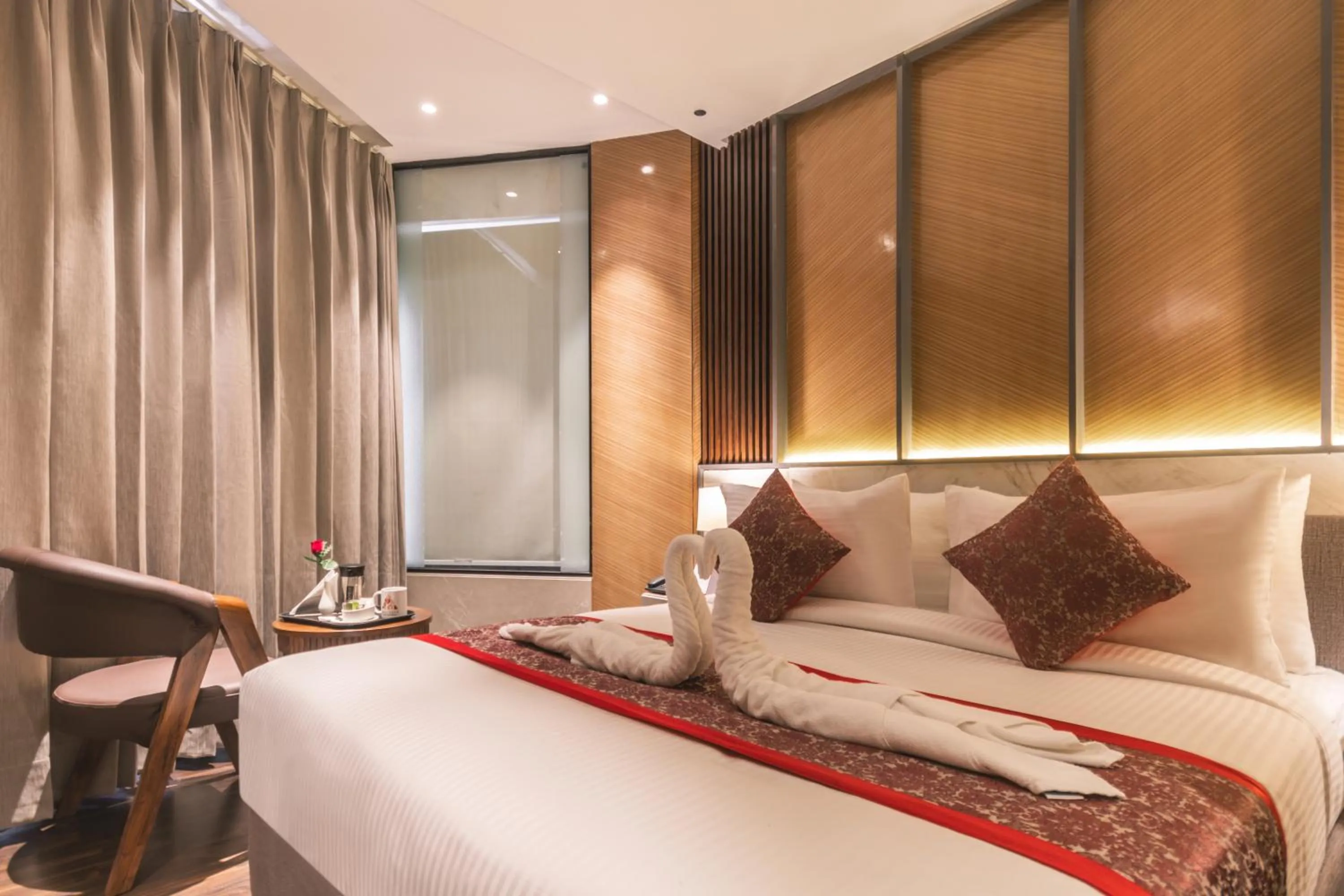 Bed in Amritara Kirpa, Amritsar