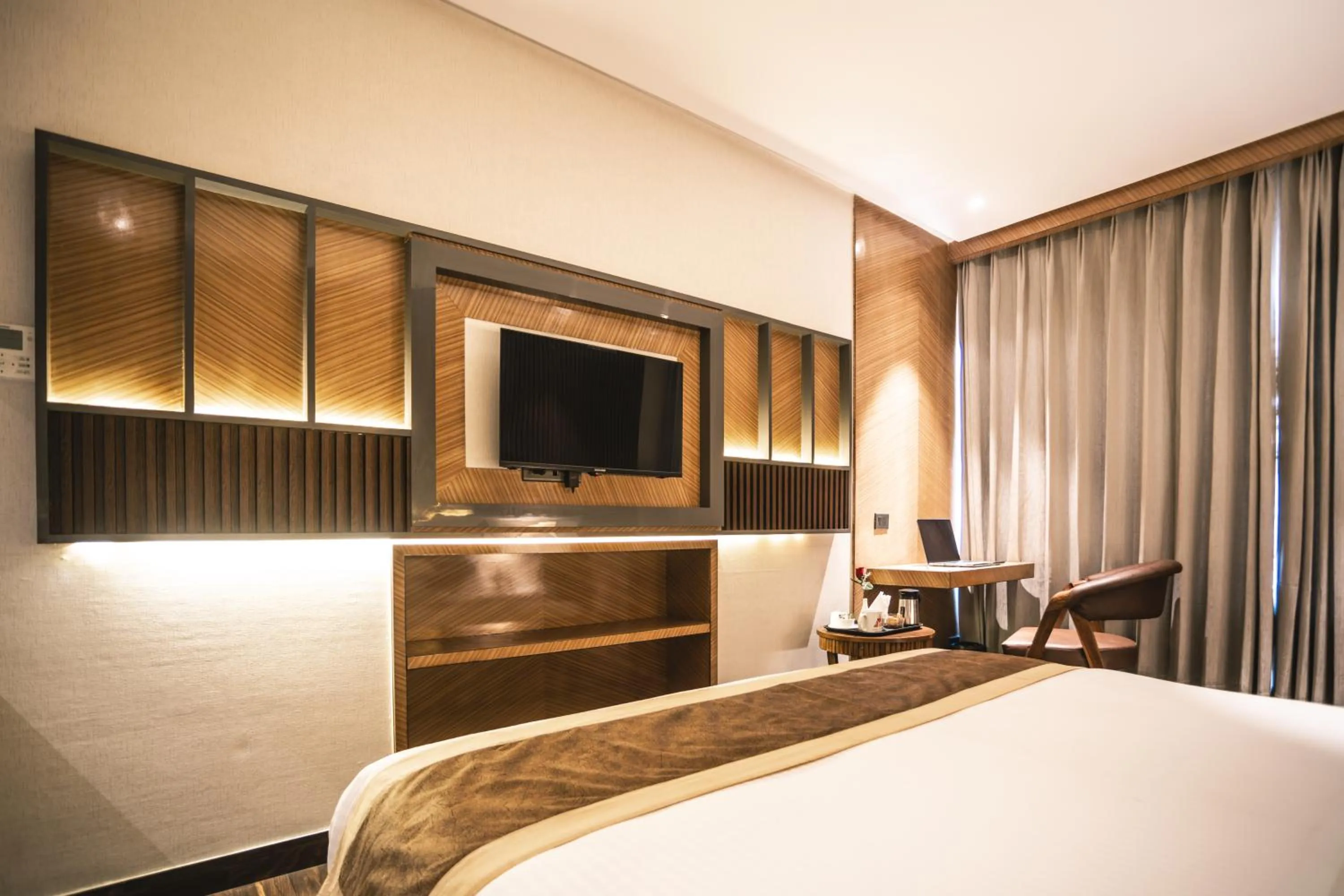 Bed in Amritara Kirpa, Amritsar