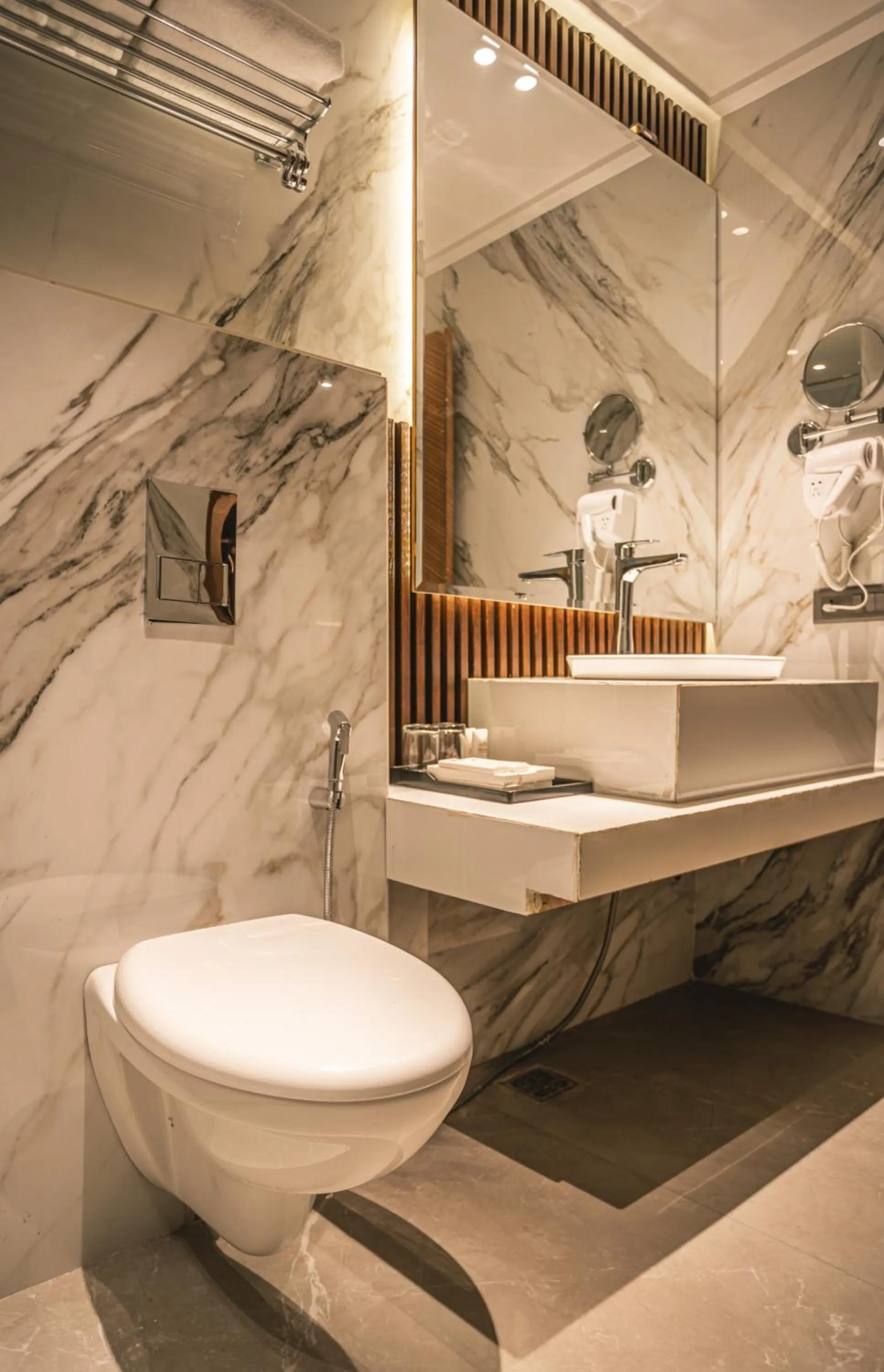 Shower in Amritara Kirpa, Amritsar