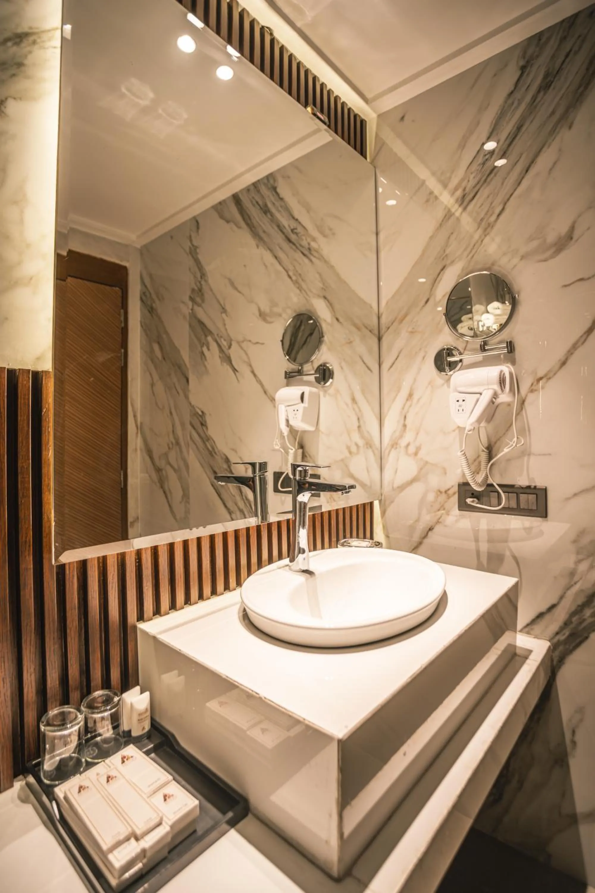 Bathroom in Amritara Kirpa, Amritsar