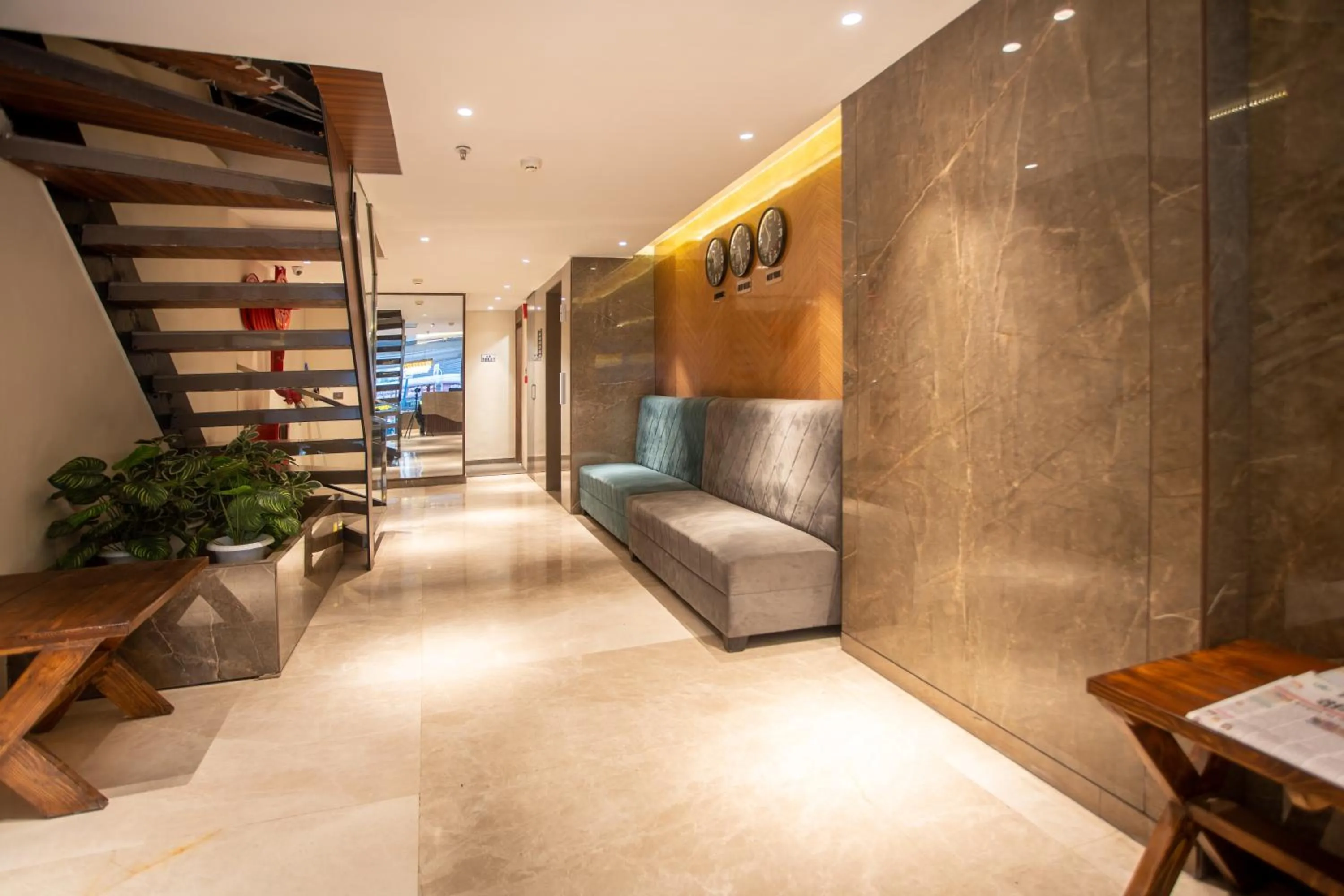 Seating area in Amritara Kirpa, Amritsar