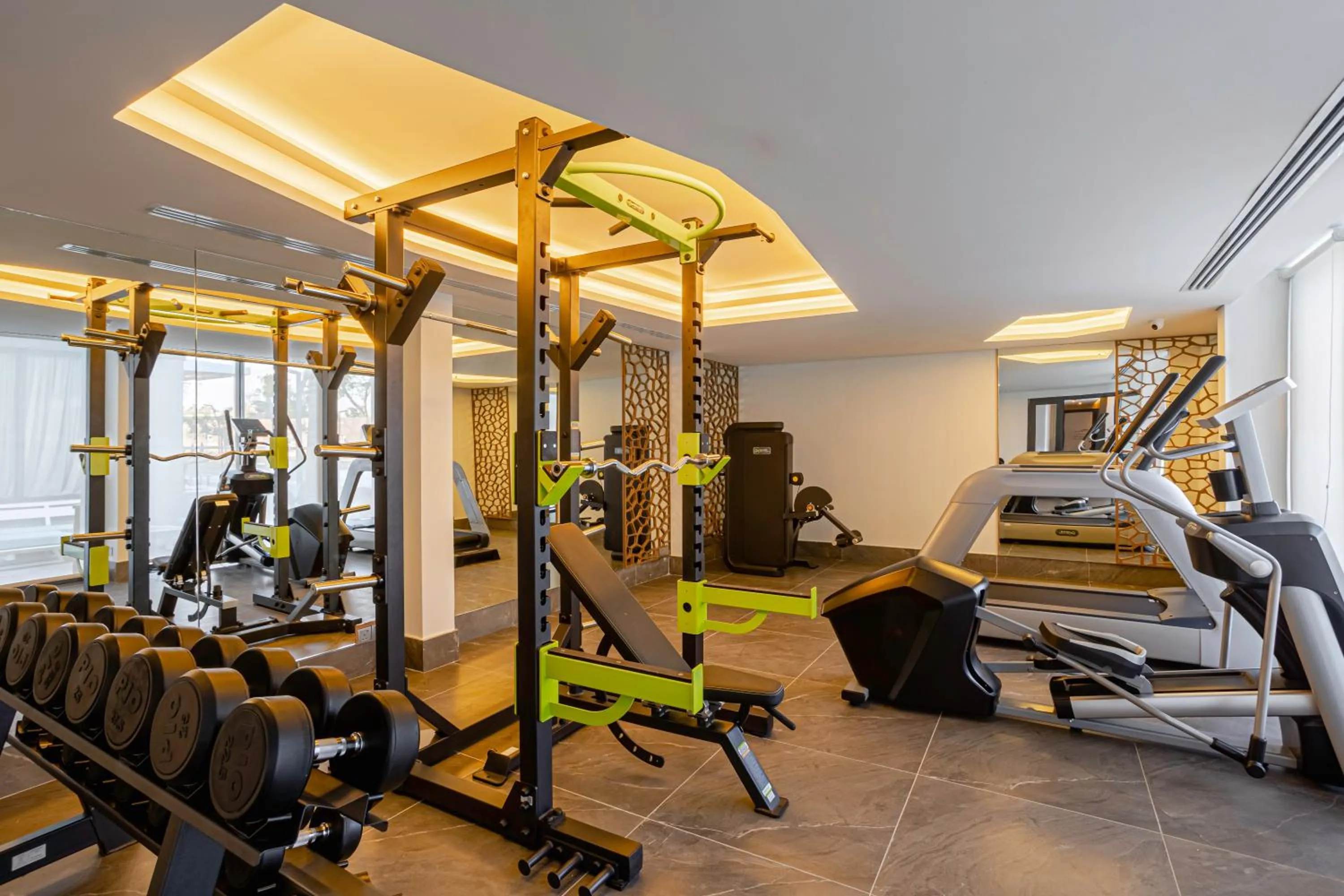 Fitness centre/facilities in Ewaa Express Hotel - Al Shati