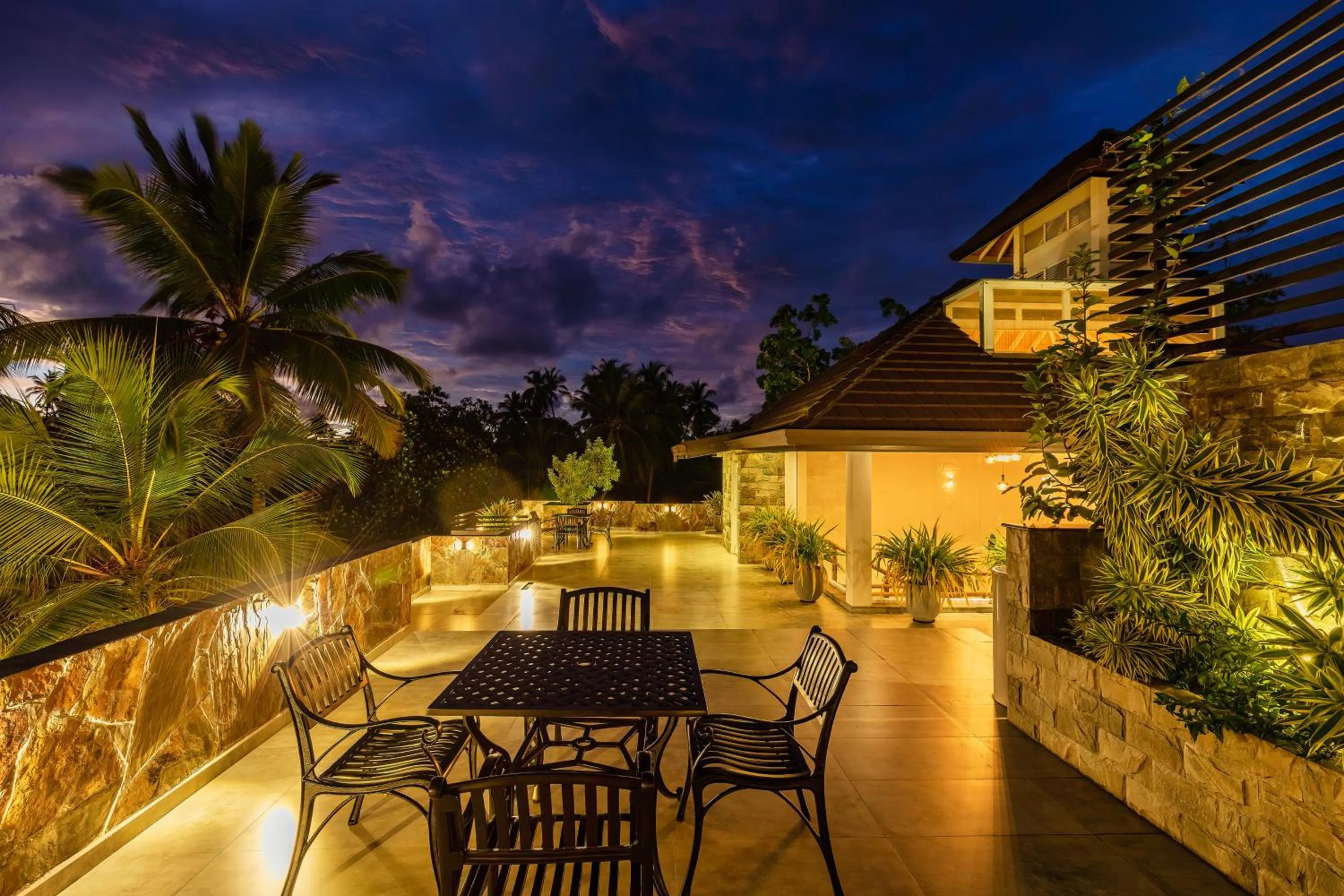 Dining area in The Palace by Ocean