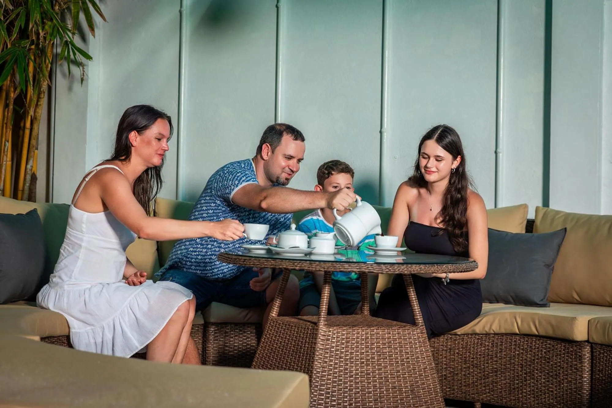 Dining area in The Palace by Ocean