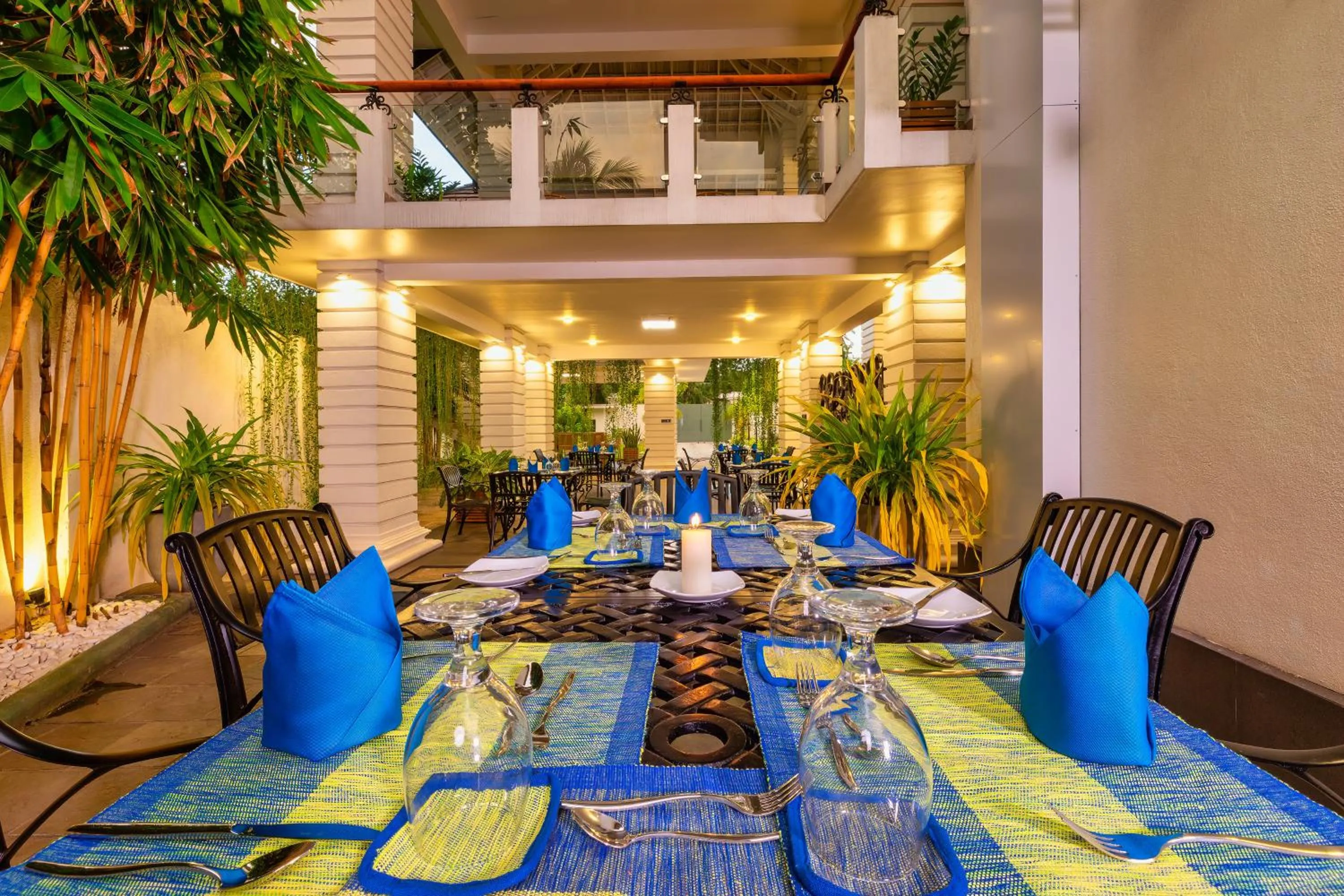 Dining area in The Palace by Ocean