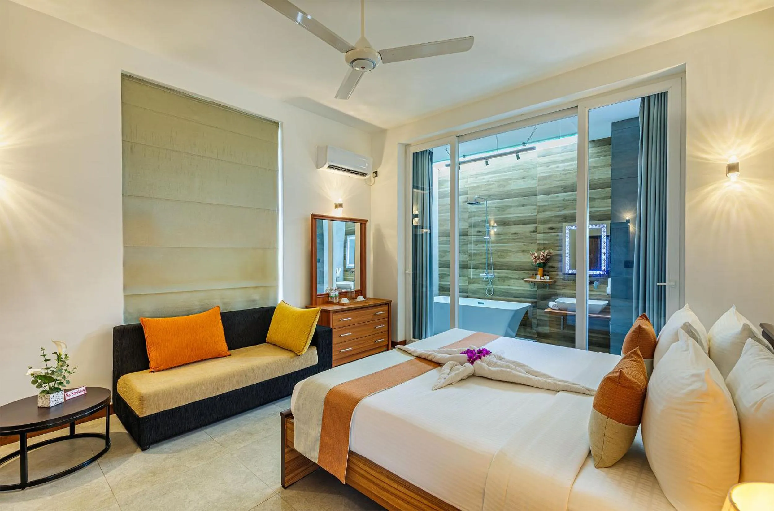 Bedroom, Bed in The Palace by Ocean