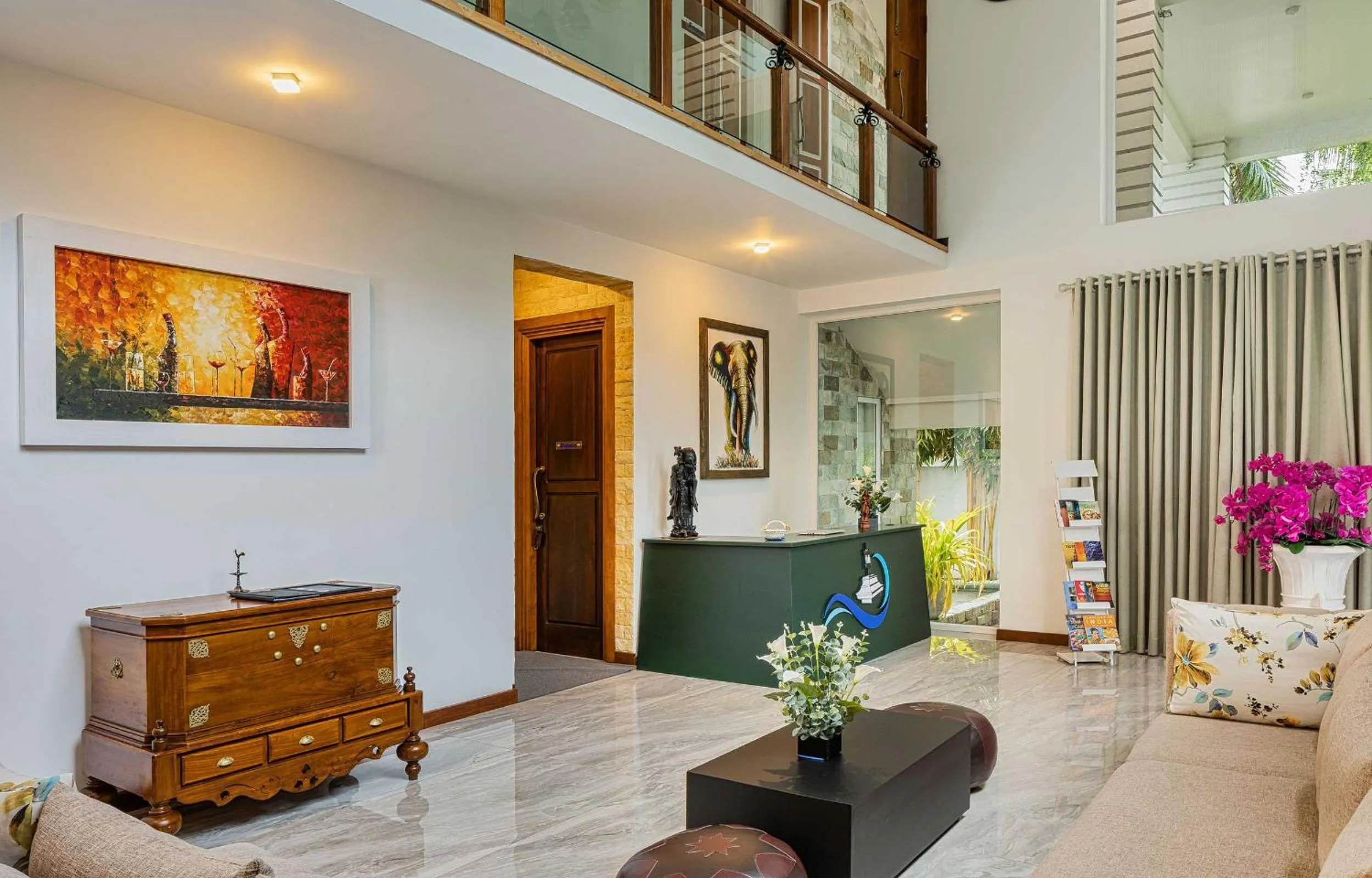 Lobby or reception in The Palace by Ocean