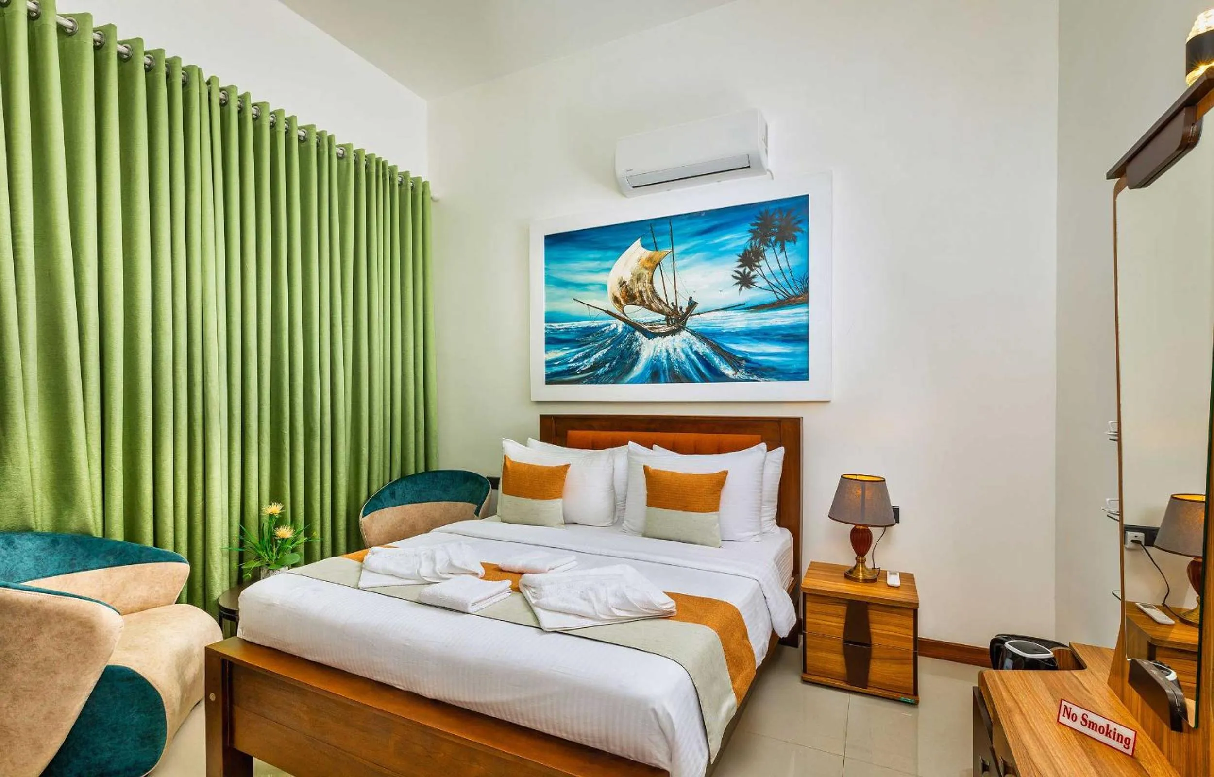 Bedroom, Bed in The Palace by Ocean