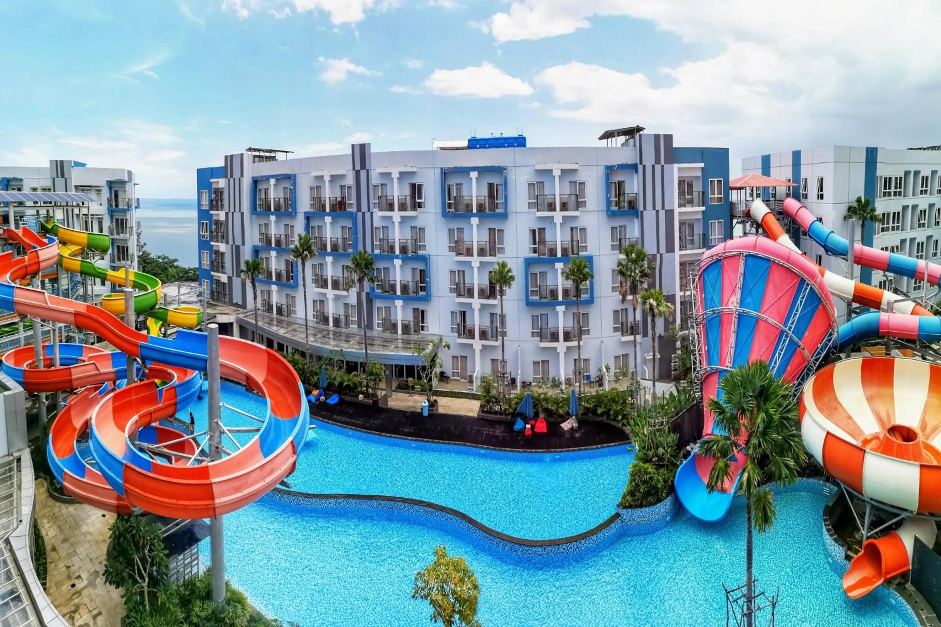 Aqua park in Pentacity Hotel Balikpapan