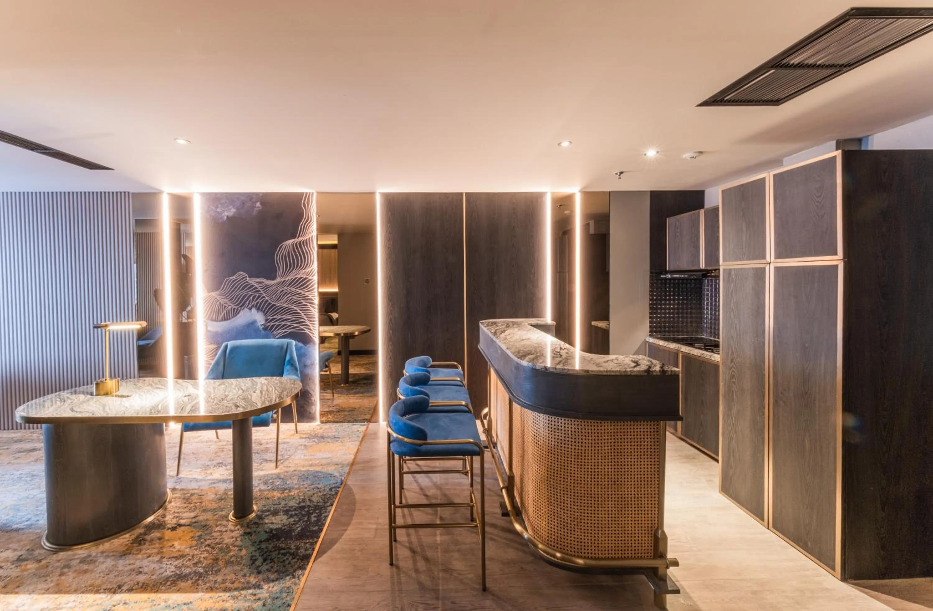 Living room in Pentacity Hotel Balikpapan