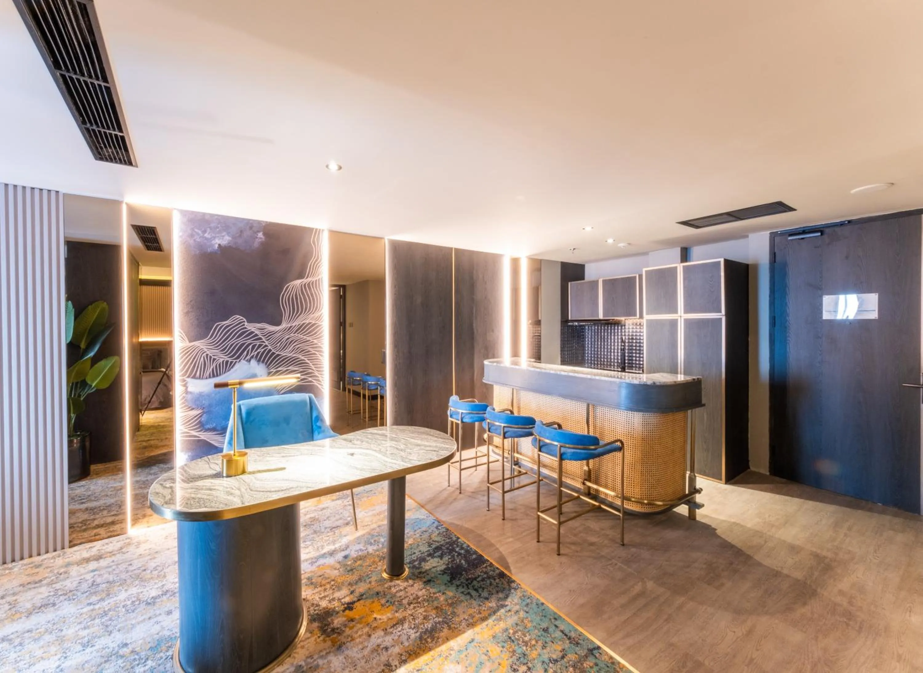 Living room in Pentacity Hotel Balikpapan