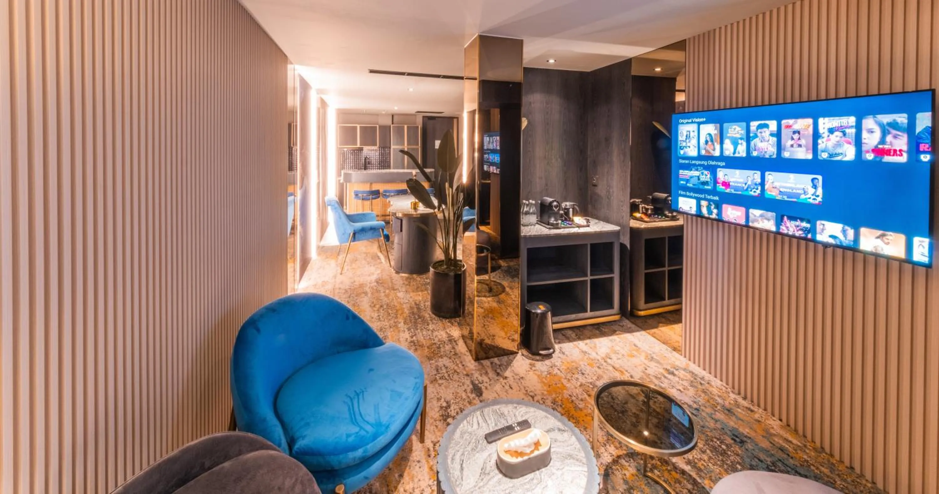 Living room in Pentacity Hotel Balikpapan