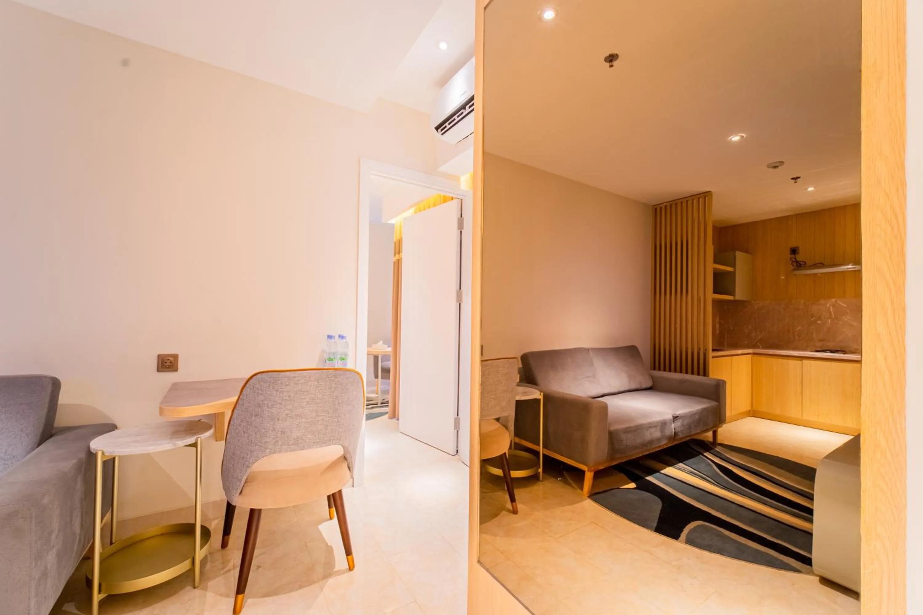 Living room in Pentacity Hotel Balikpapan