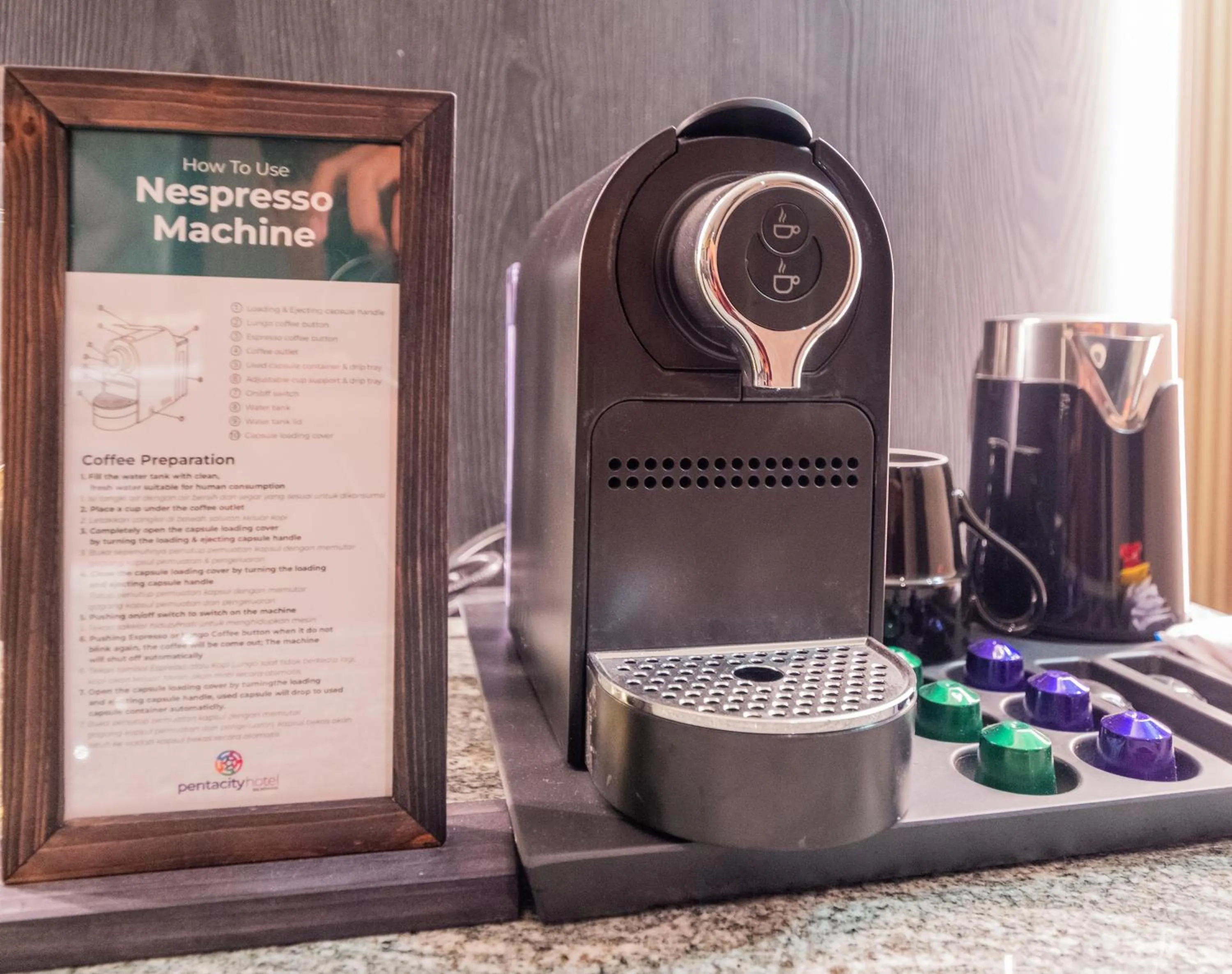 Coffee/tea facilities in Pentacity Hotel Balikpapan
