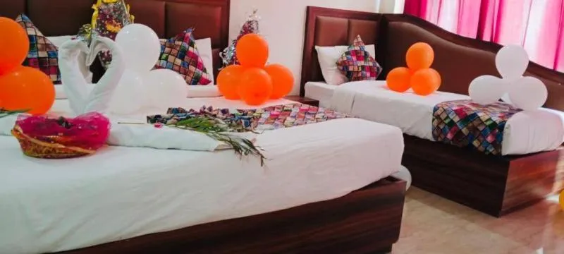 Bedroom, Bed in Hotel The Golden Taj By The Golden Taj group & Hotels